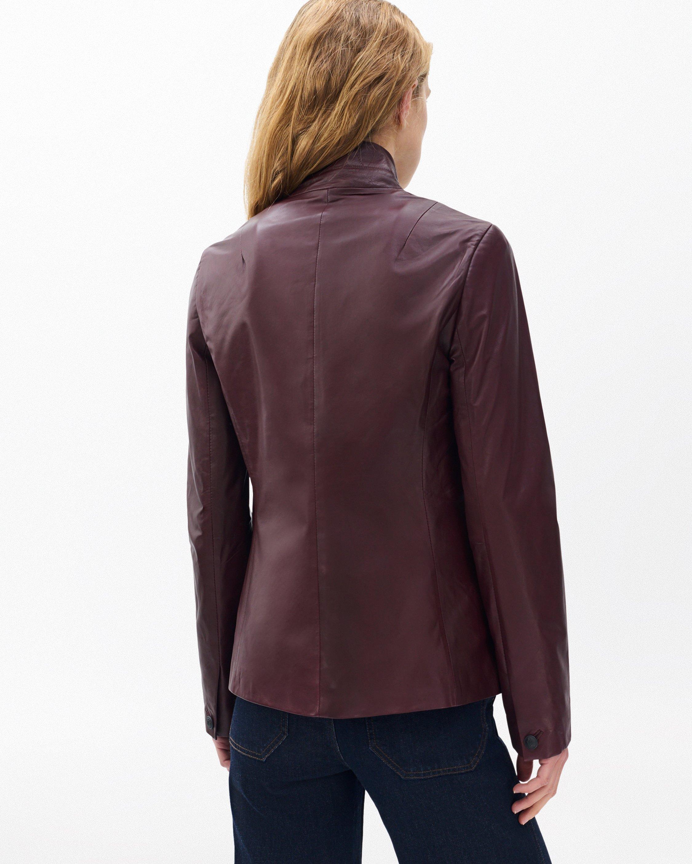 Slade Leather Blazer image number 6