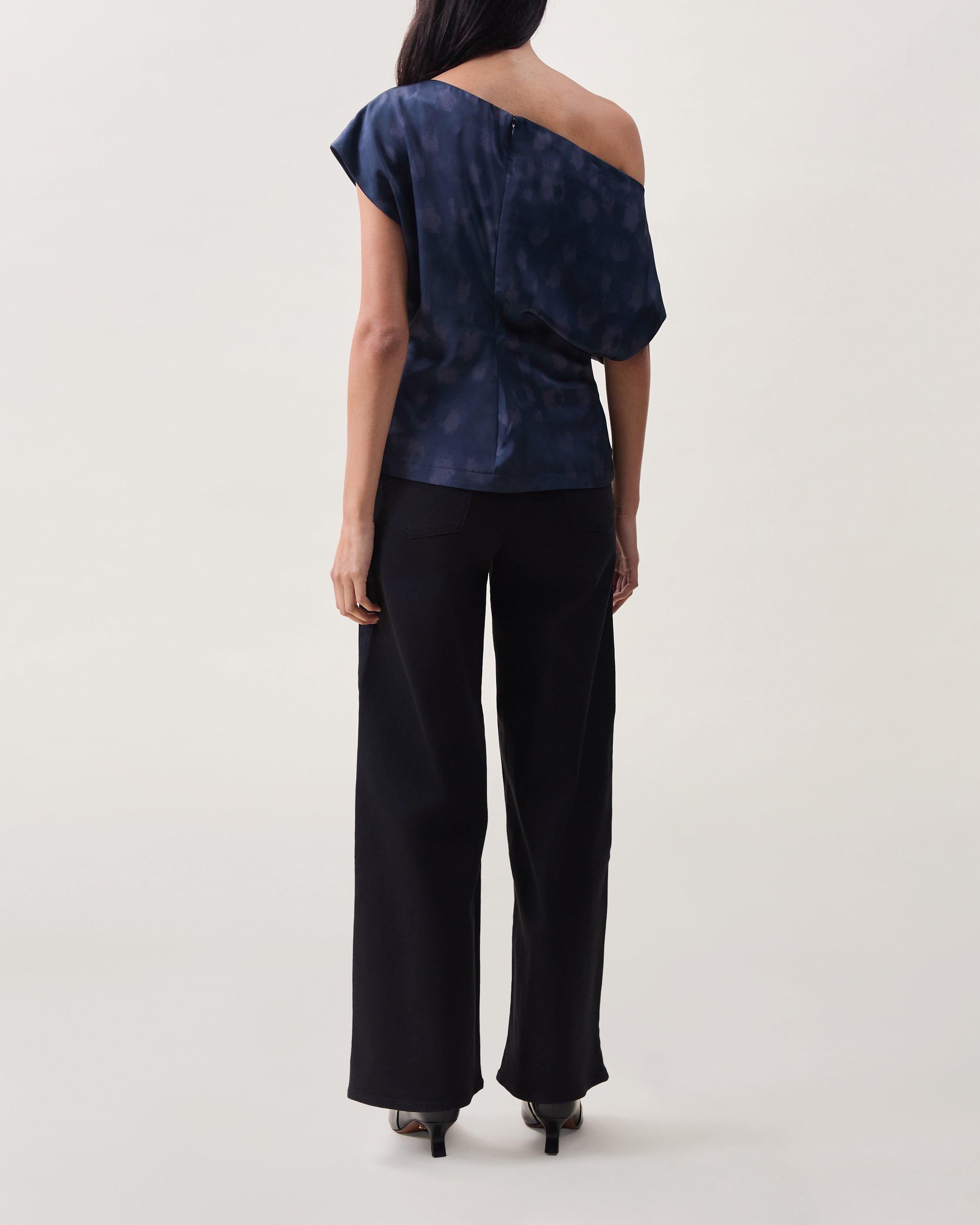 Evelyn Satin Top image number 2