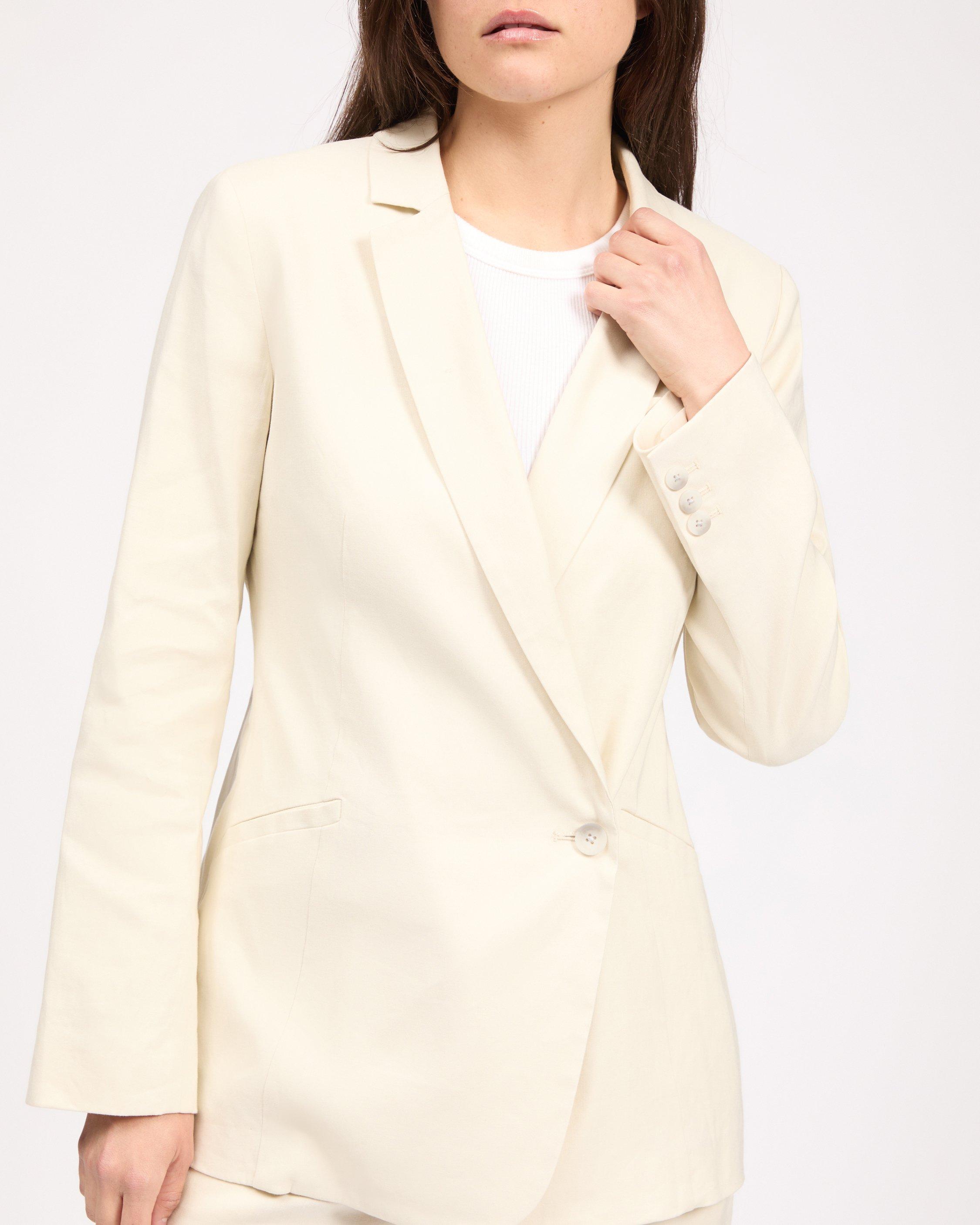 Jade Linen-Blend Blazer image number 1