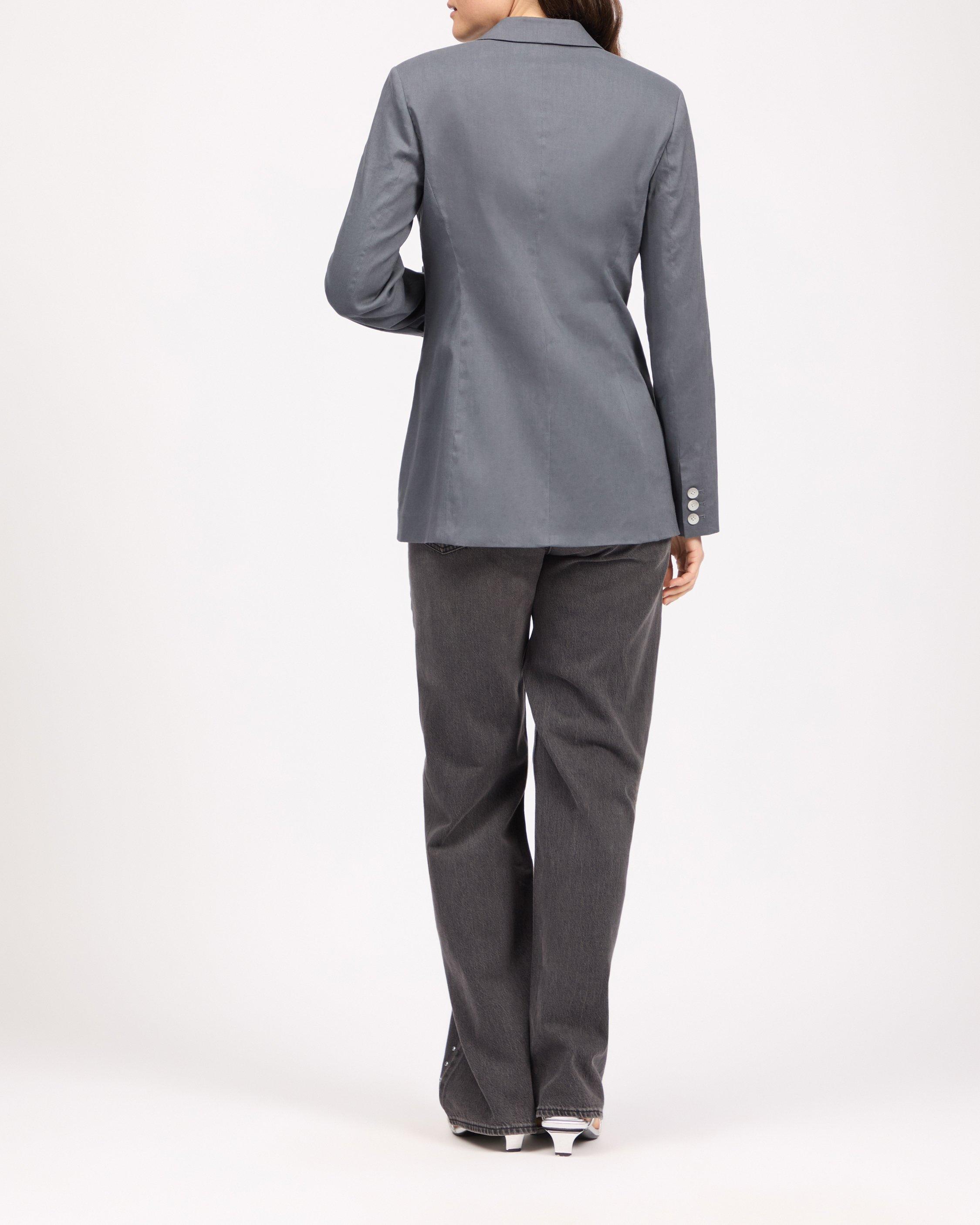Jade Linen-Blend Blazer image number 3