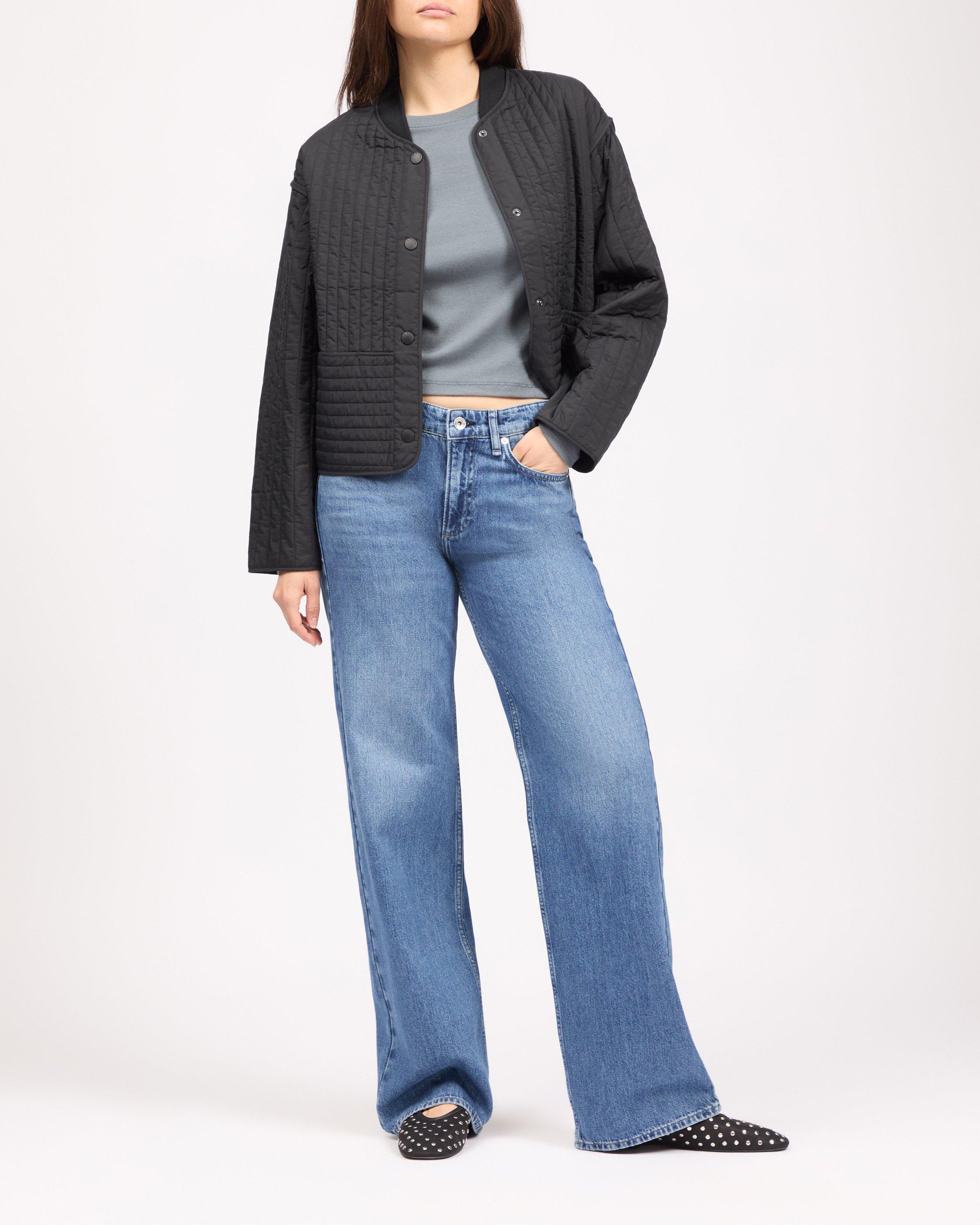 Bobbi Cropped Quilted Jacket image number 4
