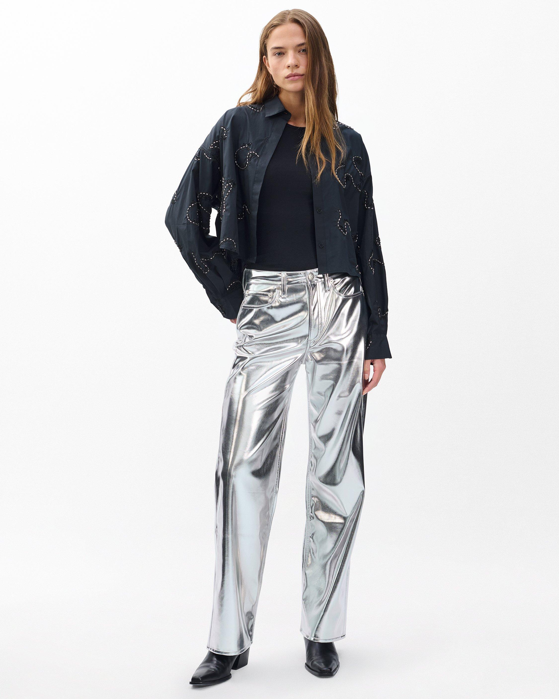 Beatrice Embroidered Poplin Shirt - image 3