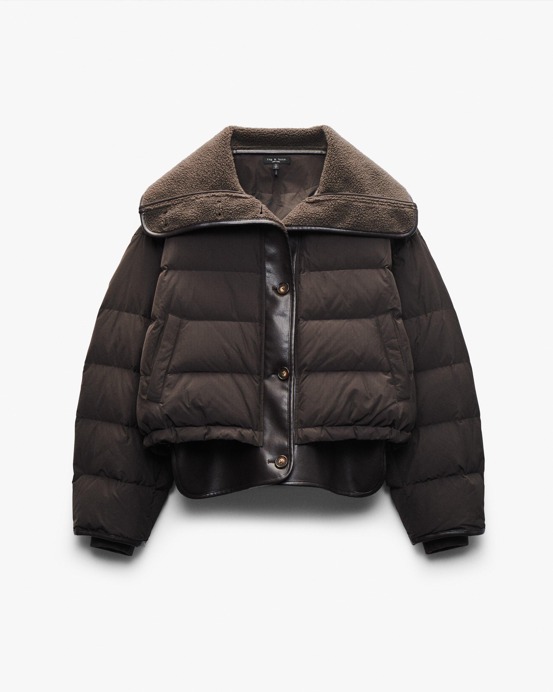 Gloria Mixed-Media Puffer Jacket image number 2