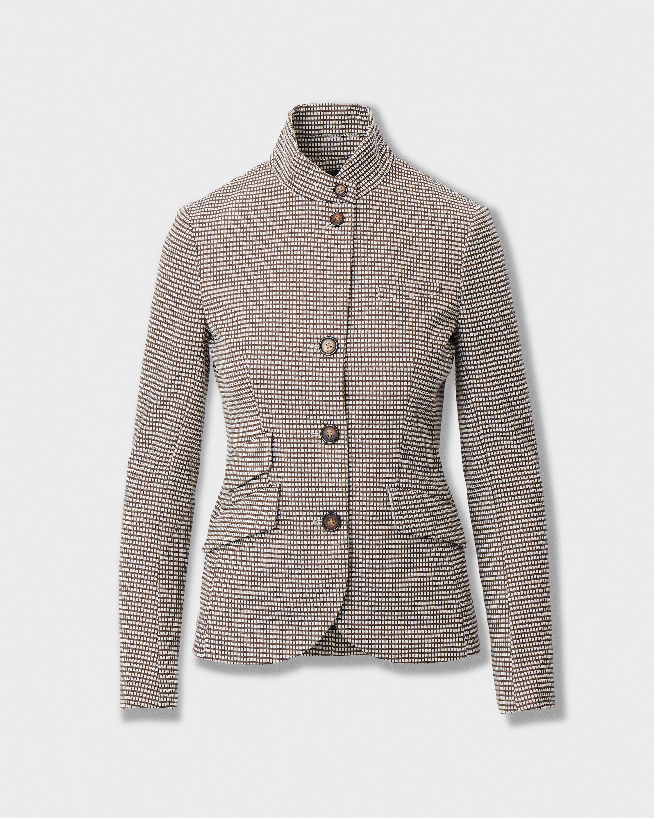 Slade Italian Checked Blazer - image 2