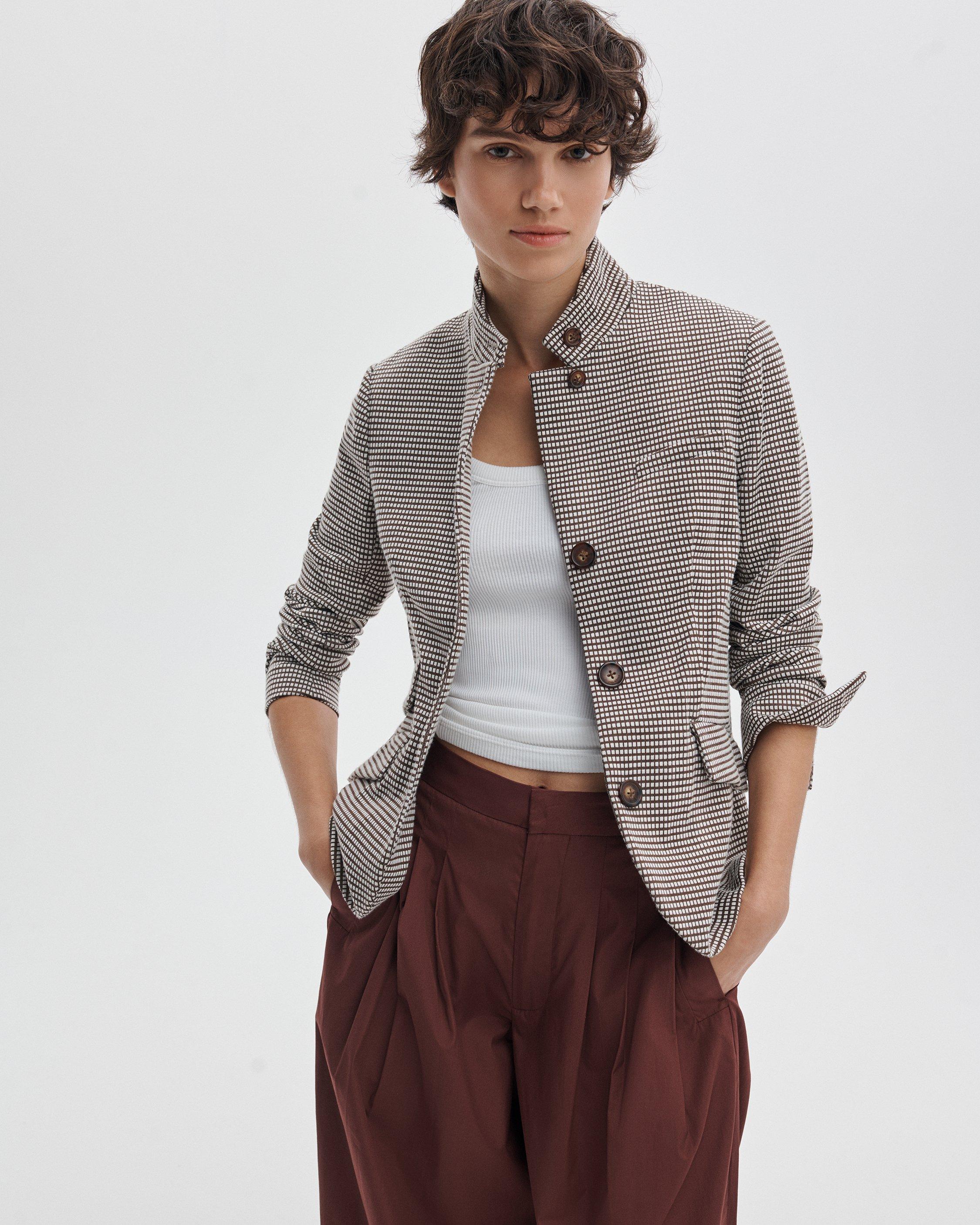 Slade Italian Checked Blazer - image 4
