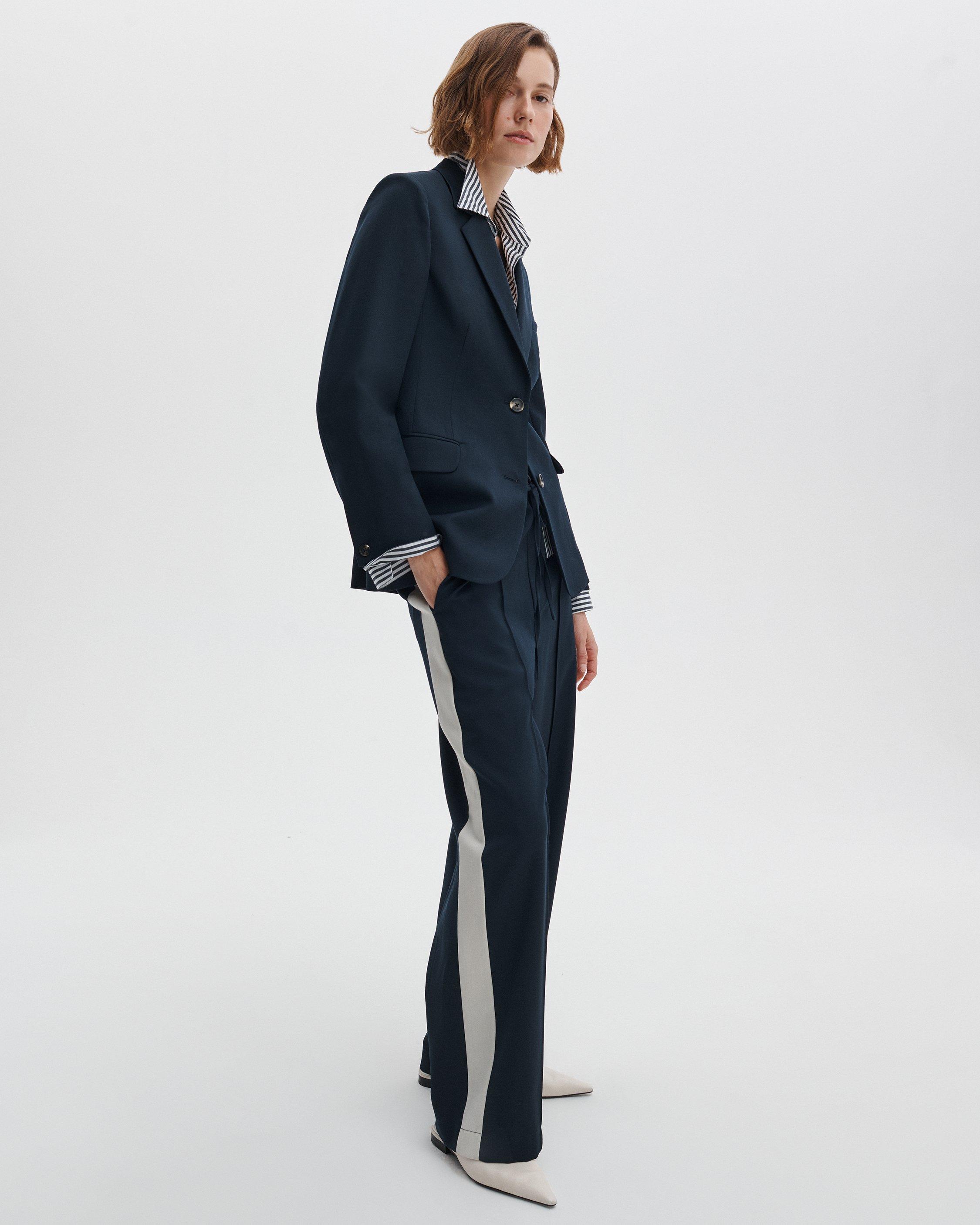 Frank Mixed-Media Blazer - image 3