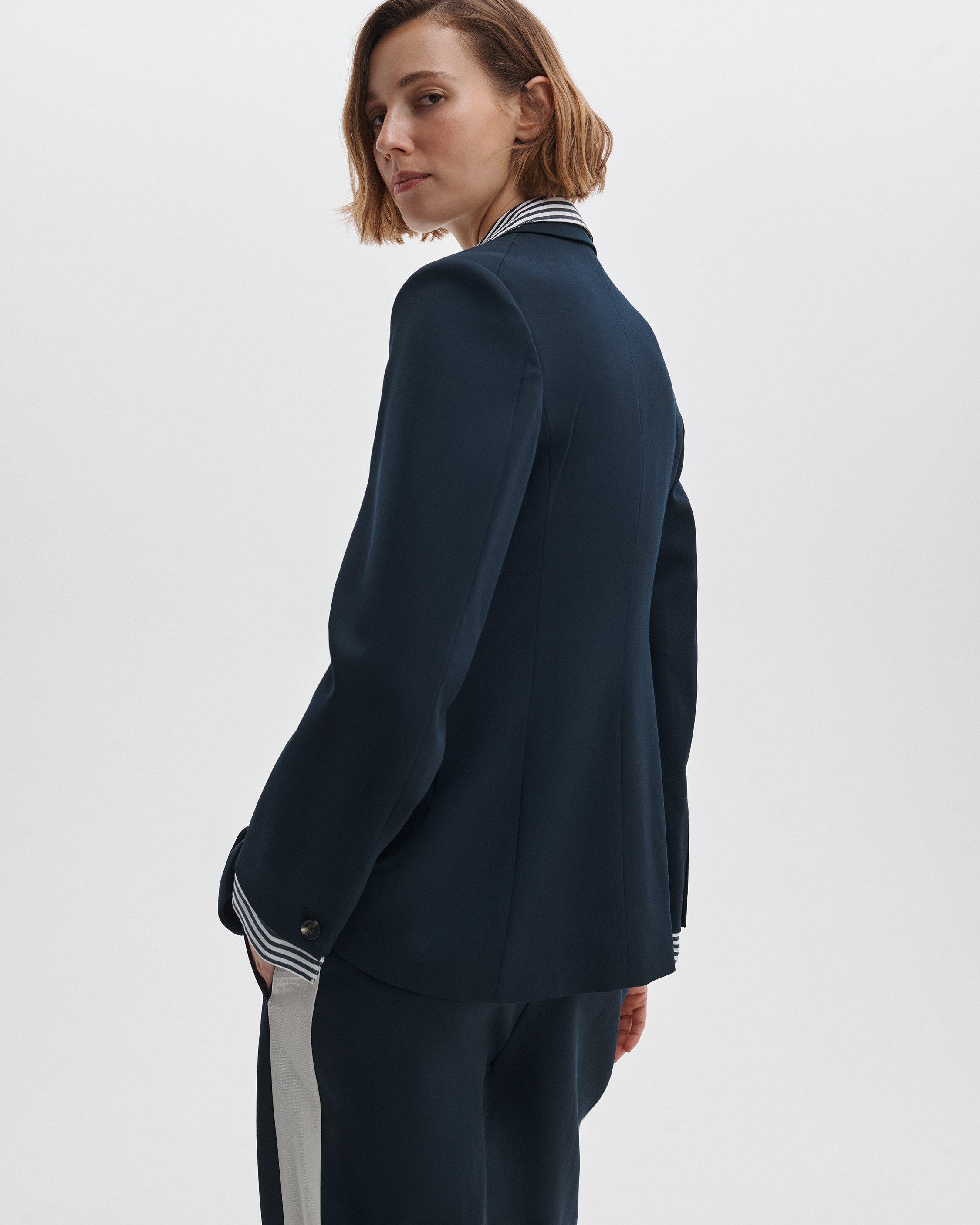 Frank Mixed-Media Blazer - image 5