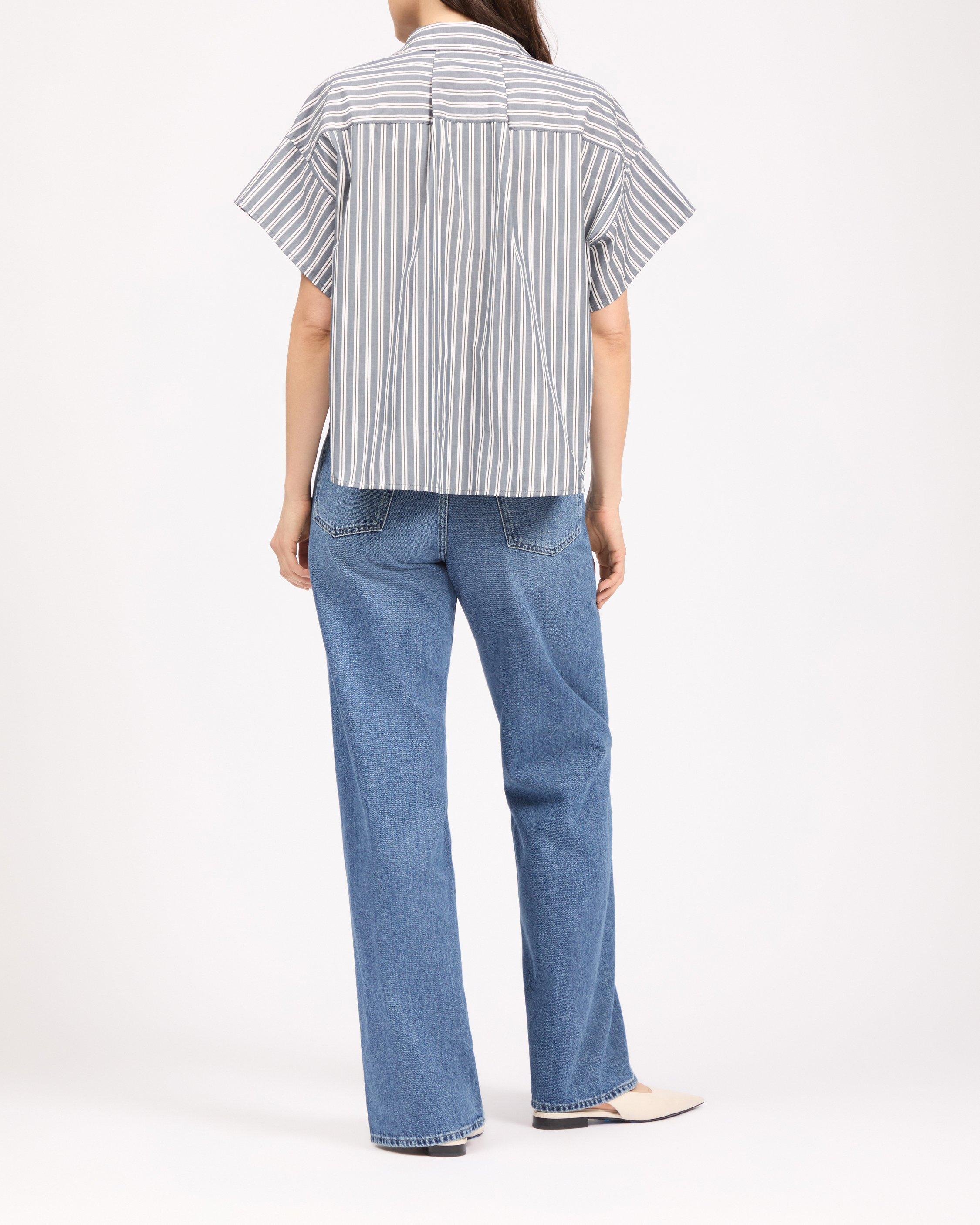 Maura Striped Poplin Shirt image number 3