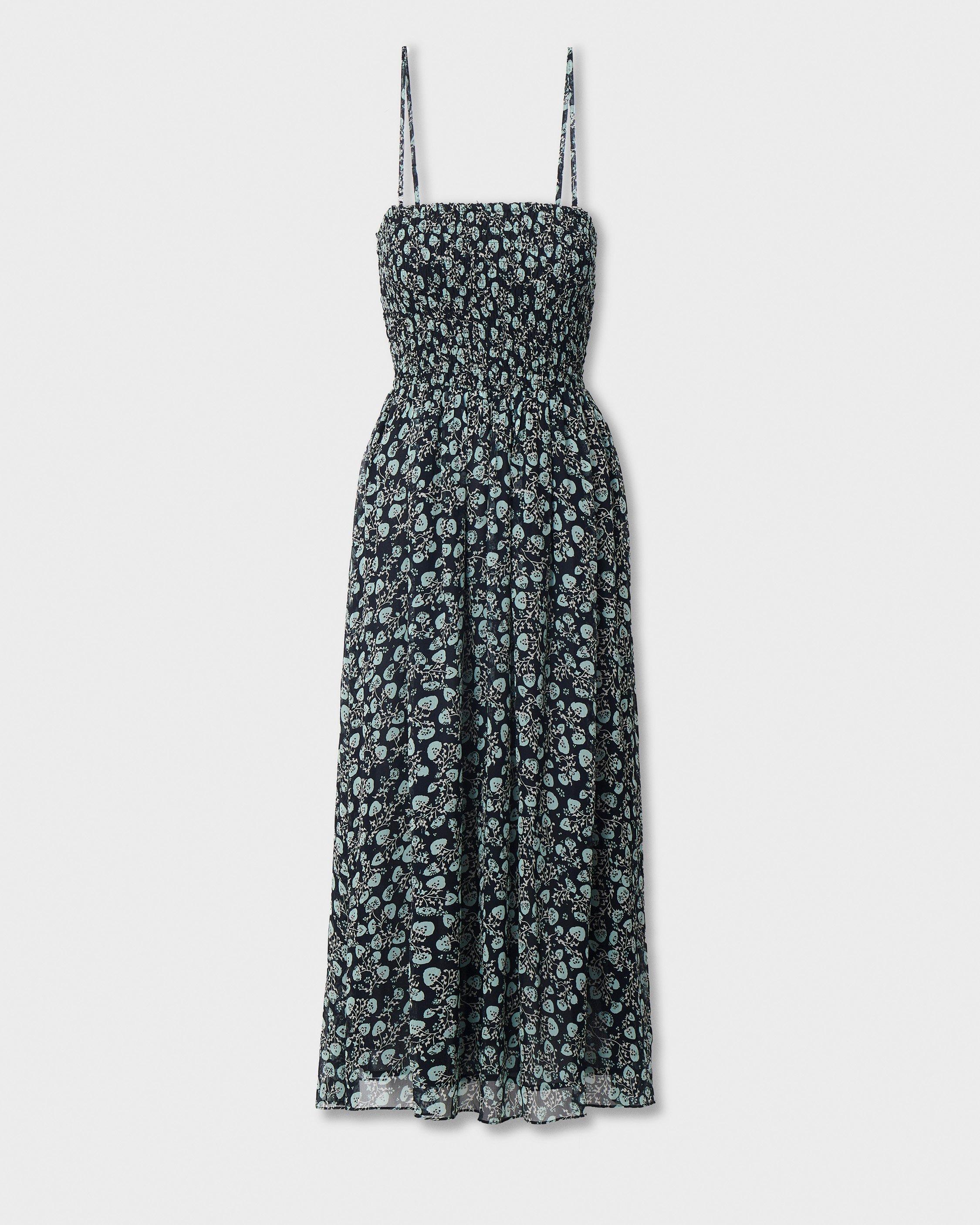 Hallie Strapless Floral Dress - Salute Floral | rag & bone