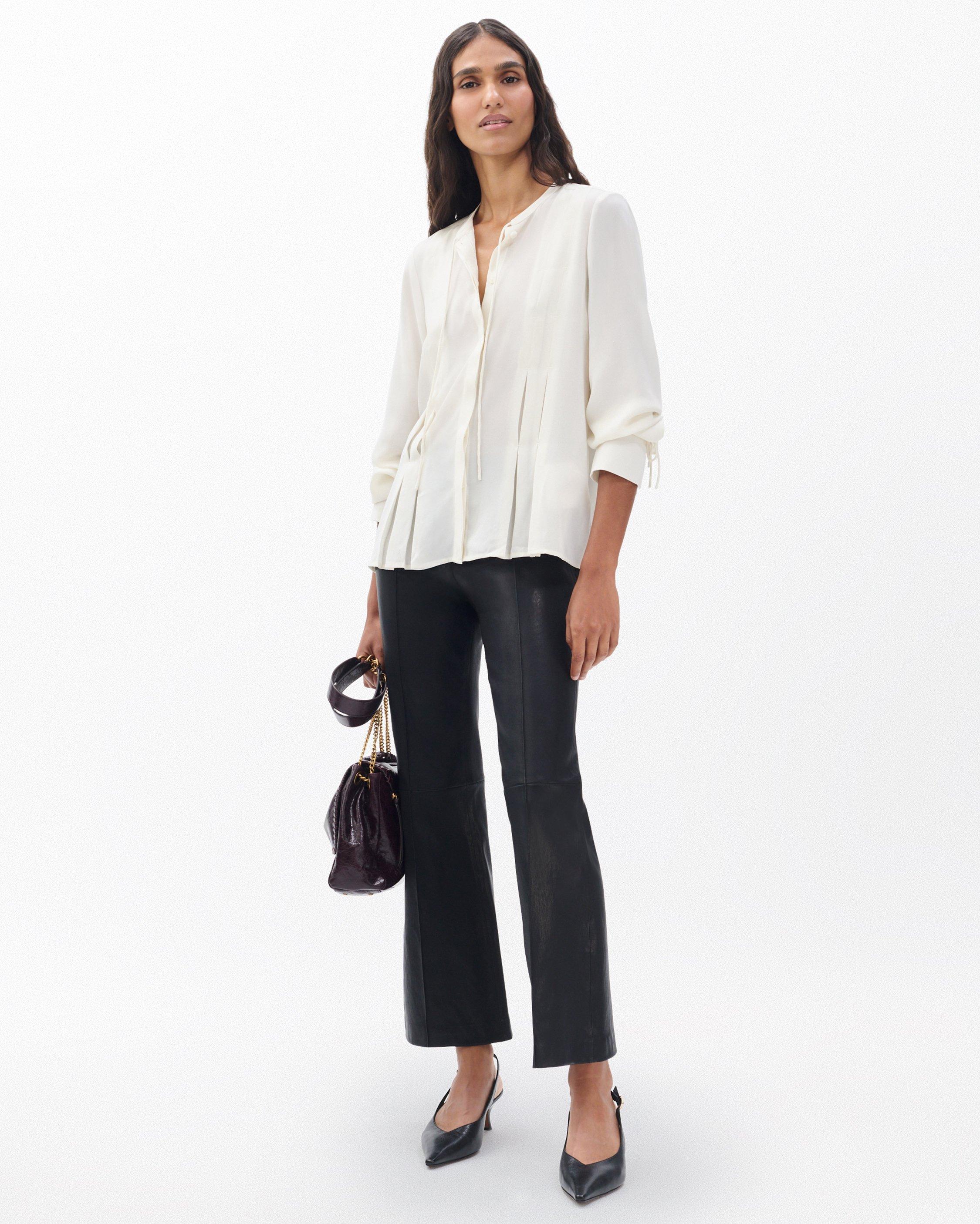 Arden Pleated Blouse image number 3