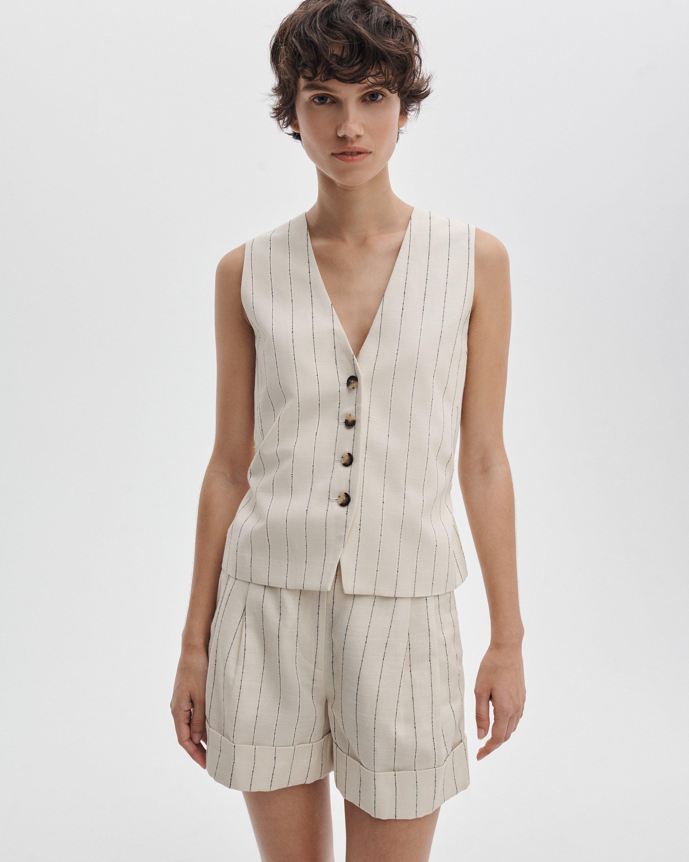 Paulette Striped Vest - image 4