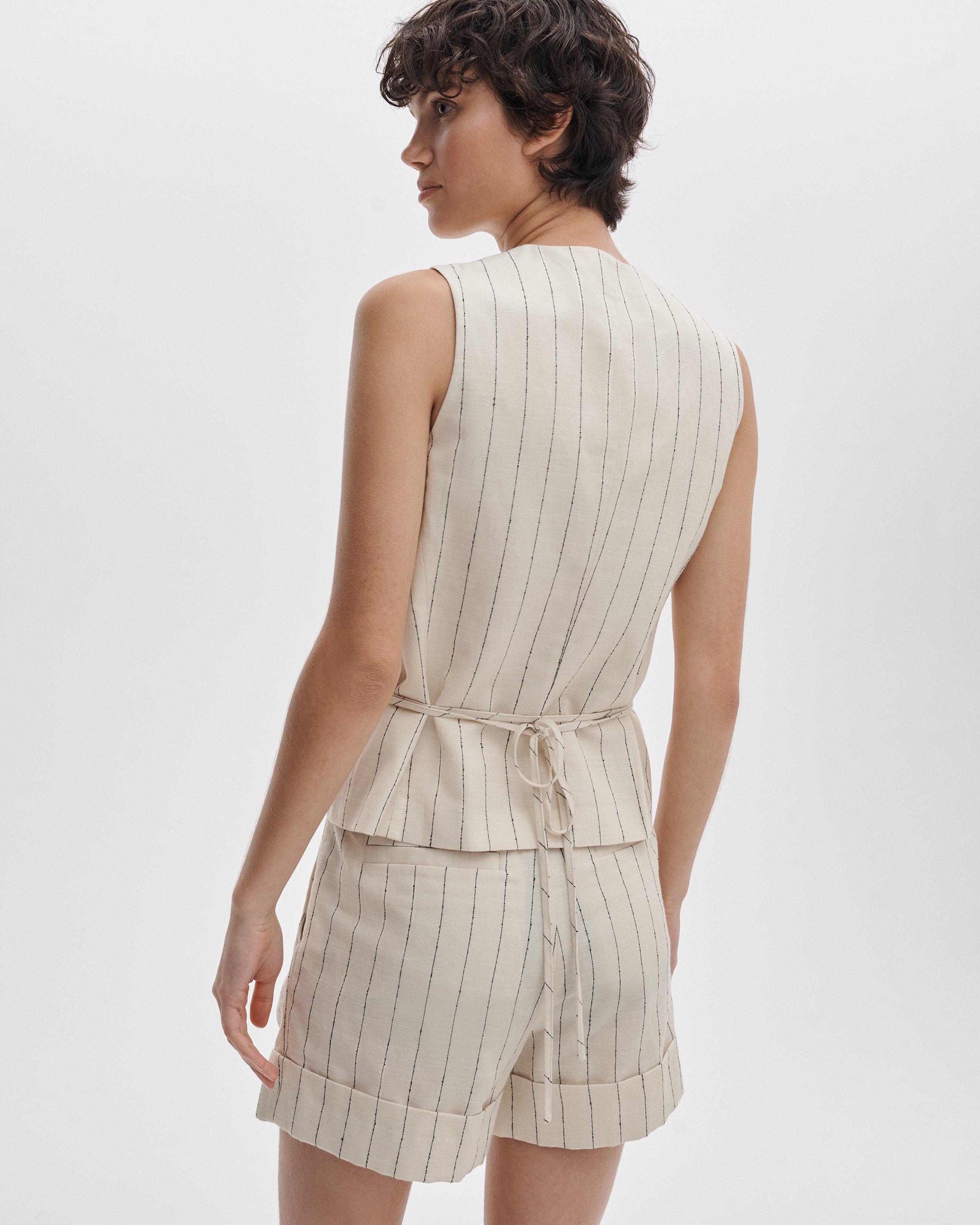 Paulette Striped Vest - image 5