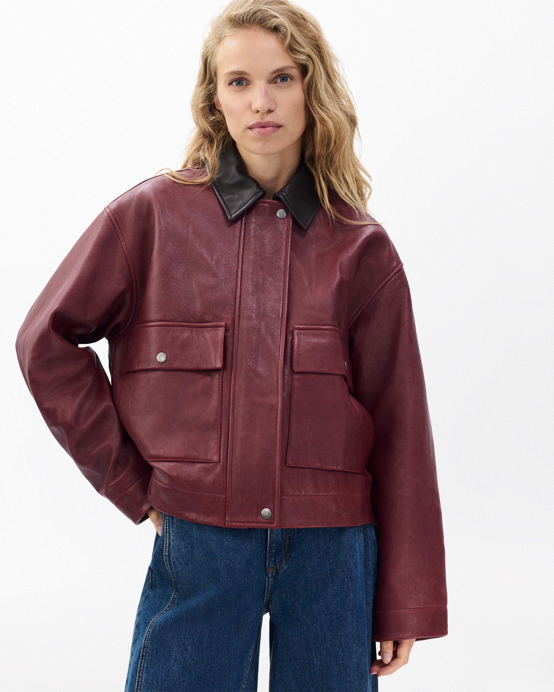 Nonie Lamb Leather Jacket | rag & bone UK