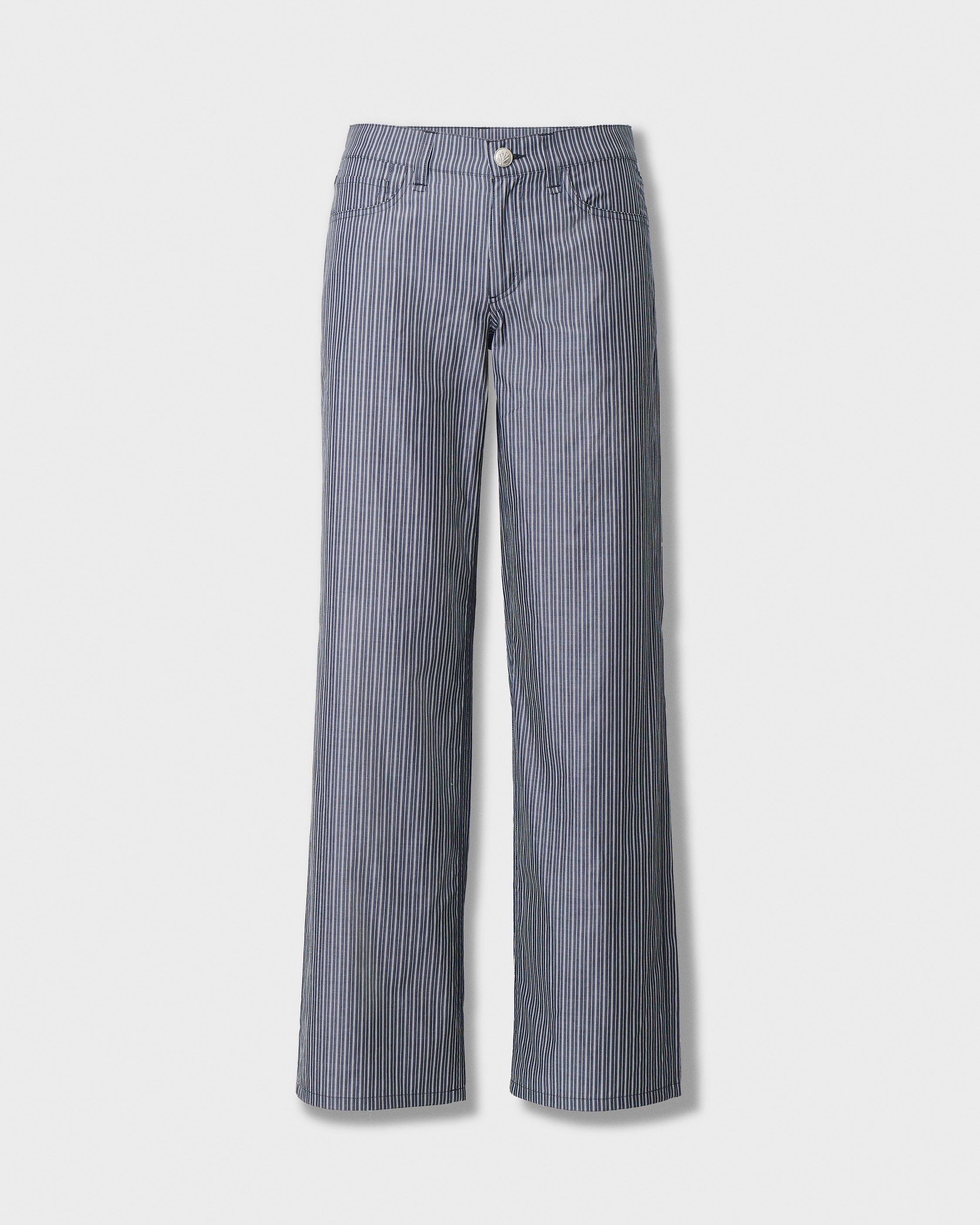 Cam Striped Poplin Pant image number 2