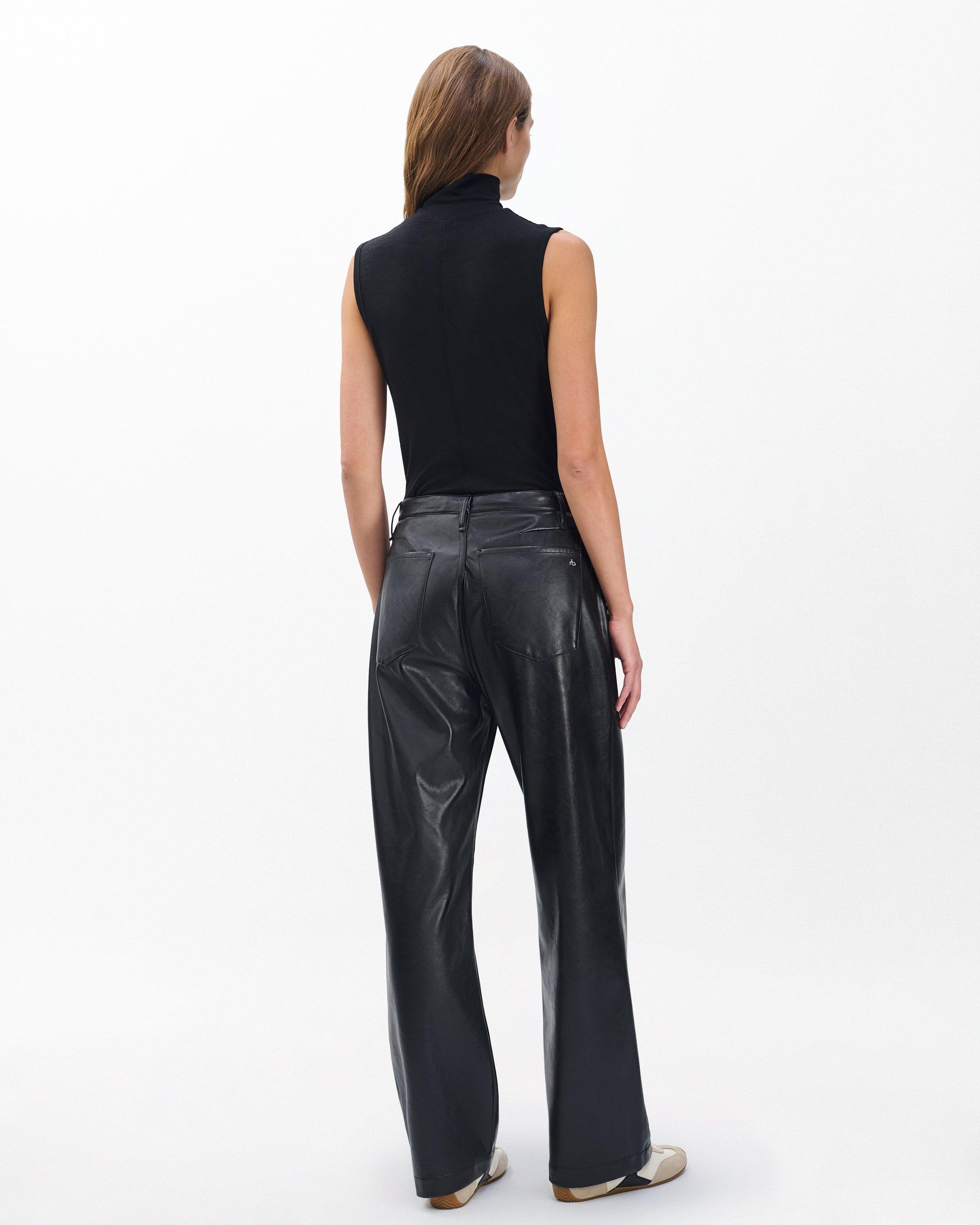 Phoebe Faux Leather Pants image number 7