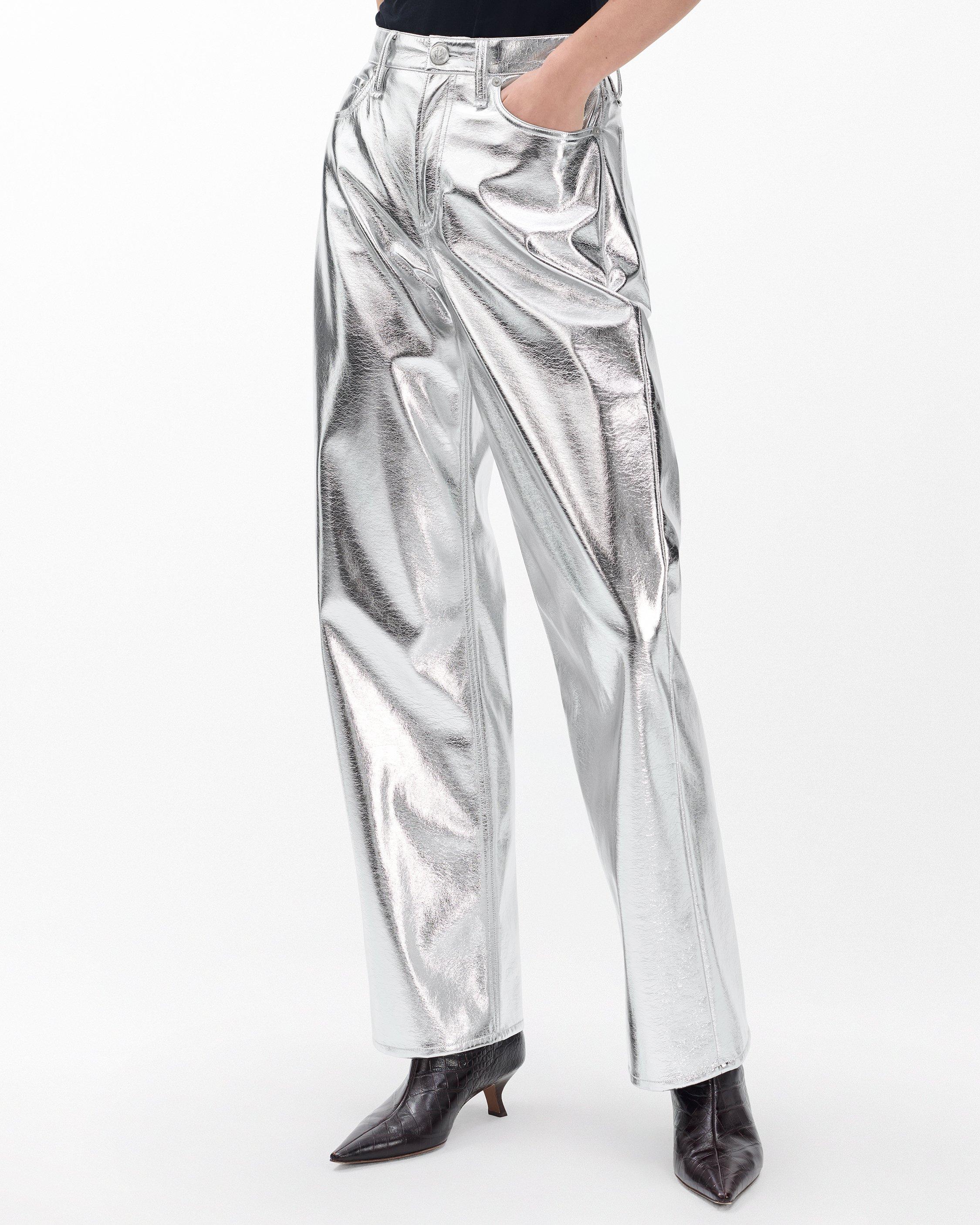 Logan Faux Leather Pants - image 4