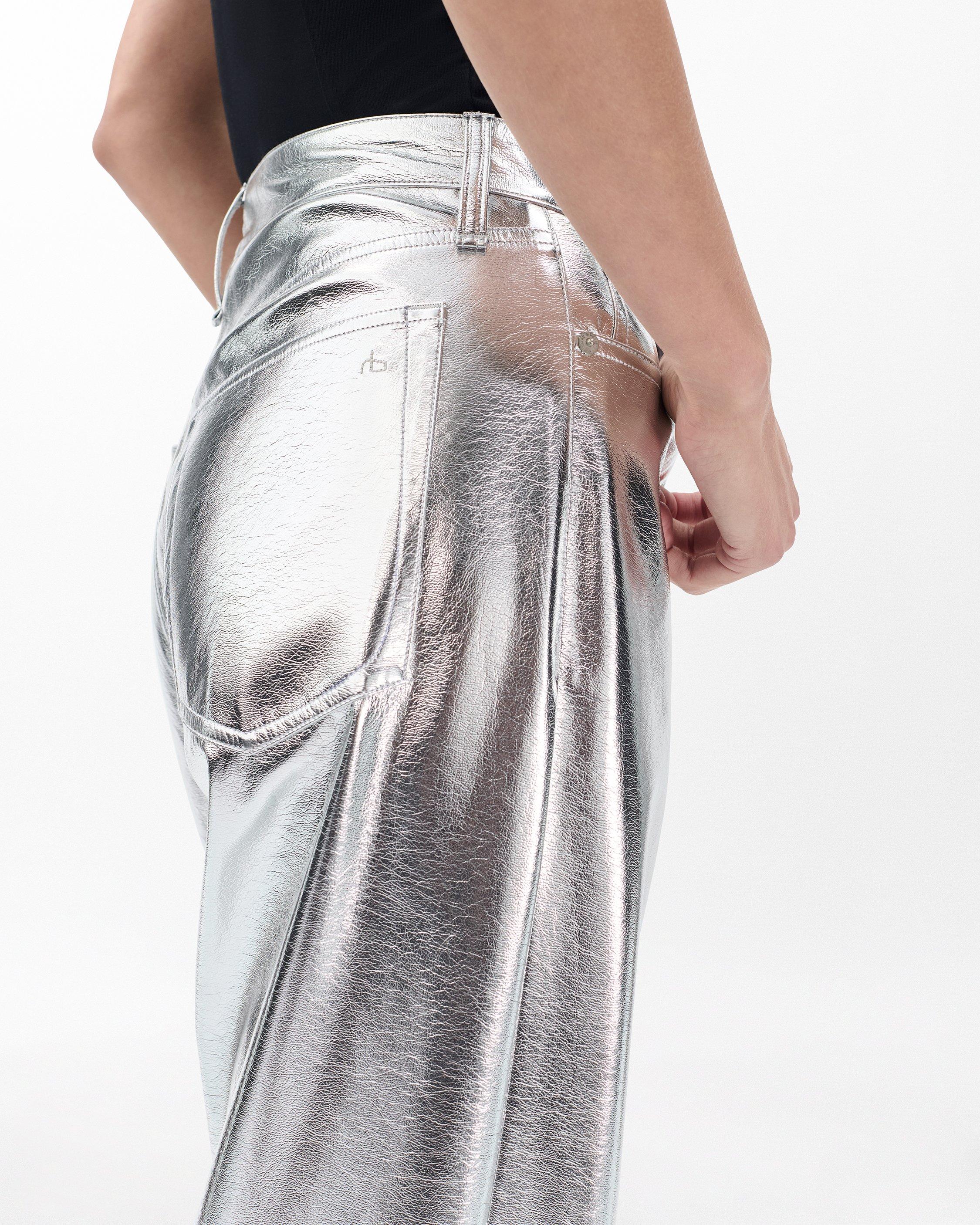 Logan Faux Leather Pants - image 5
