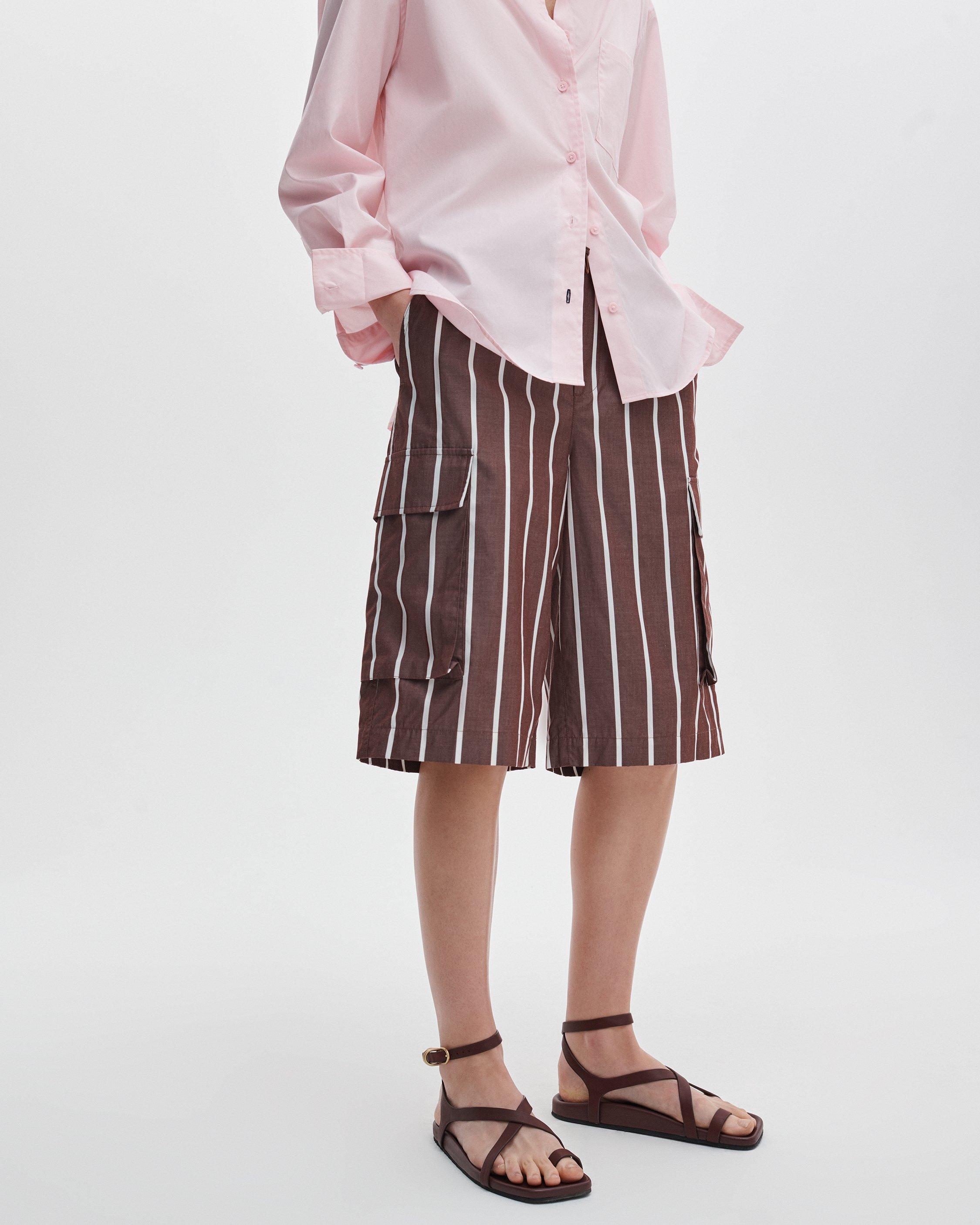 Victoria Striped Shorts - image 4