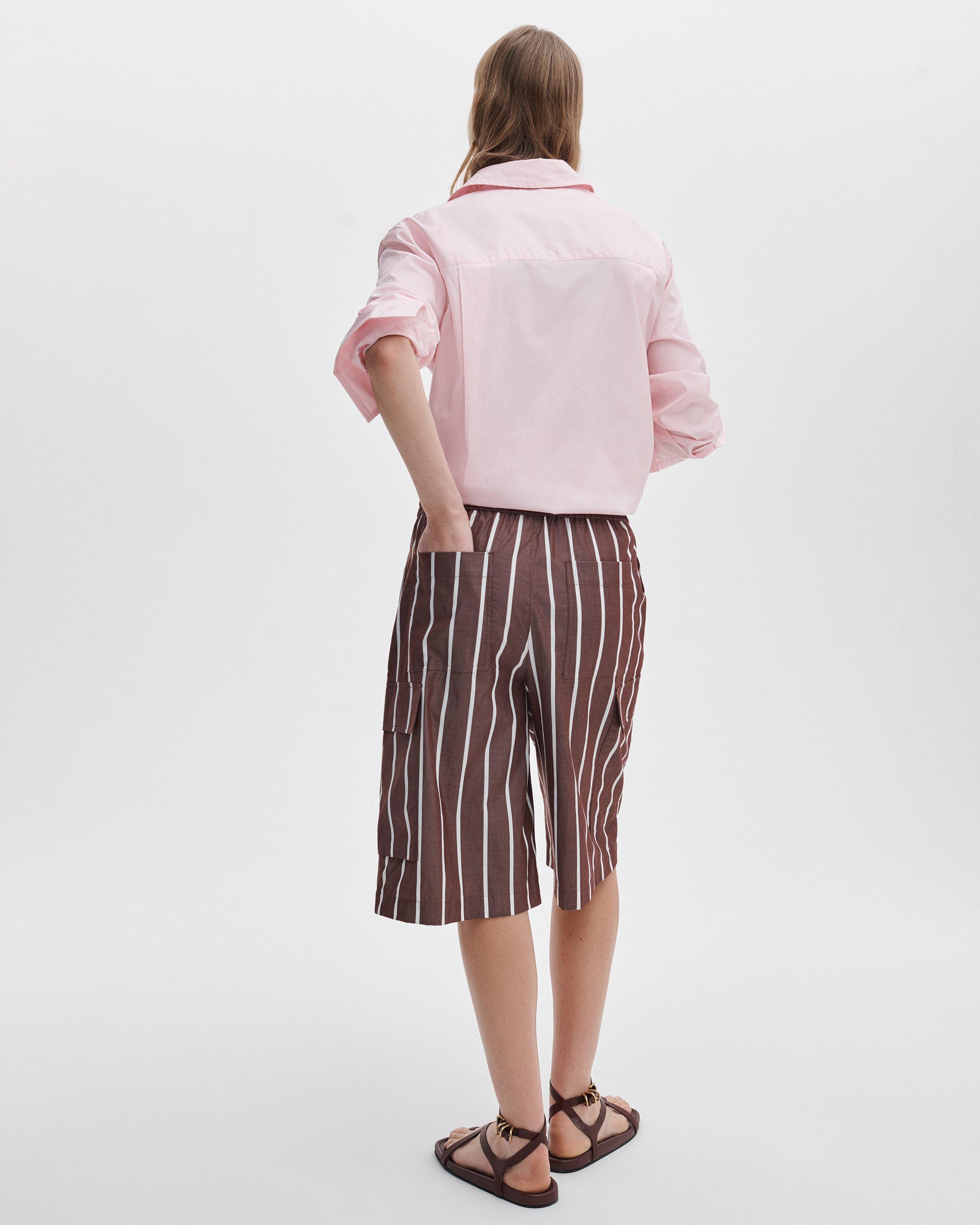Victoria Striped Shorts image number 6