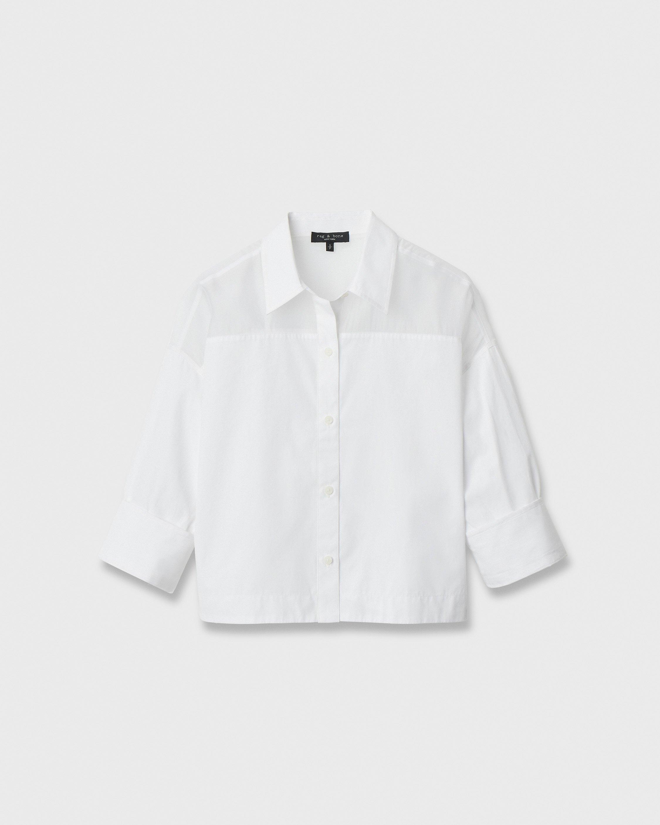 Elly Poplin-Organza Shirt image number 2