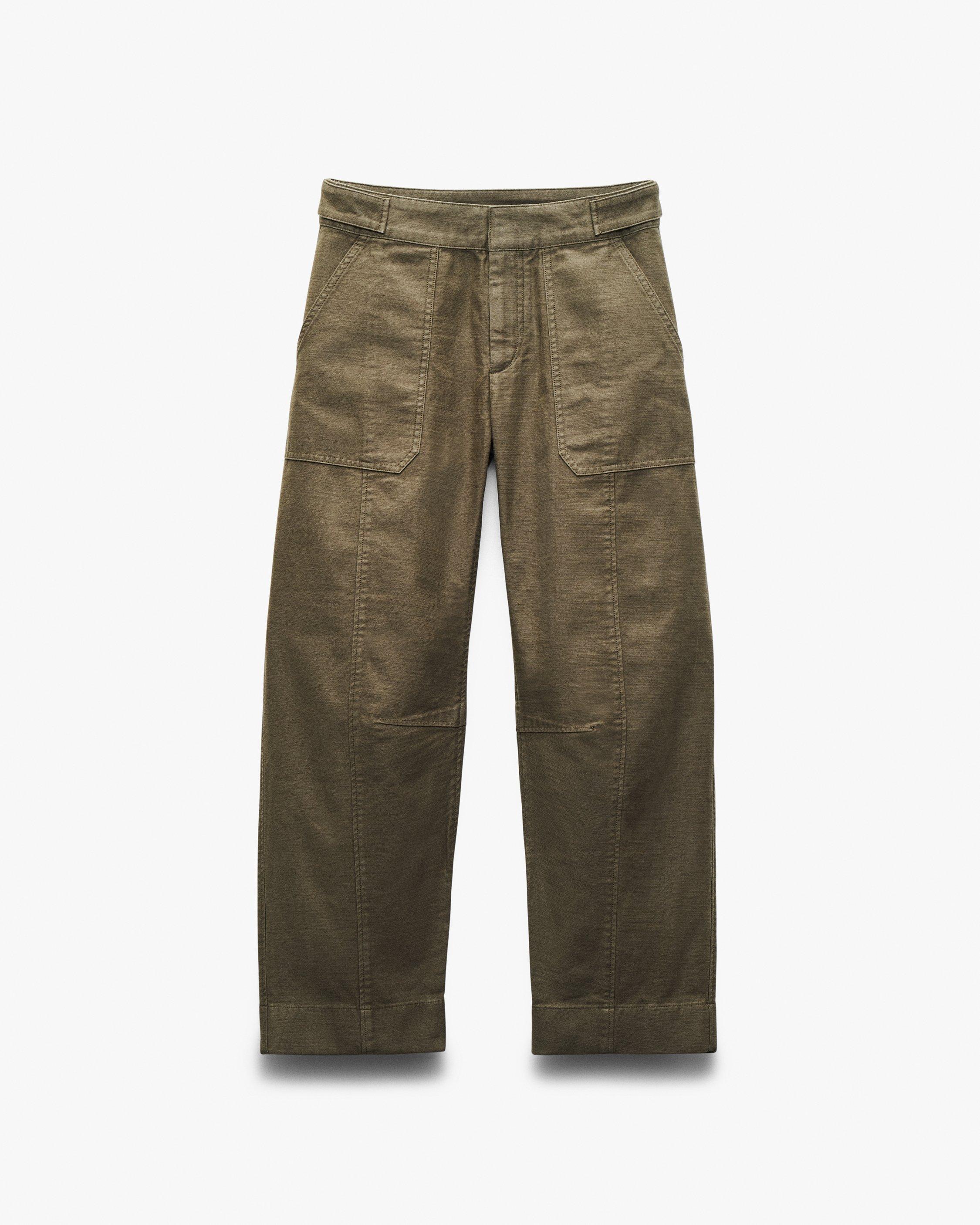 Anita Cropped Cotton Pants - image 2