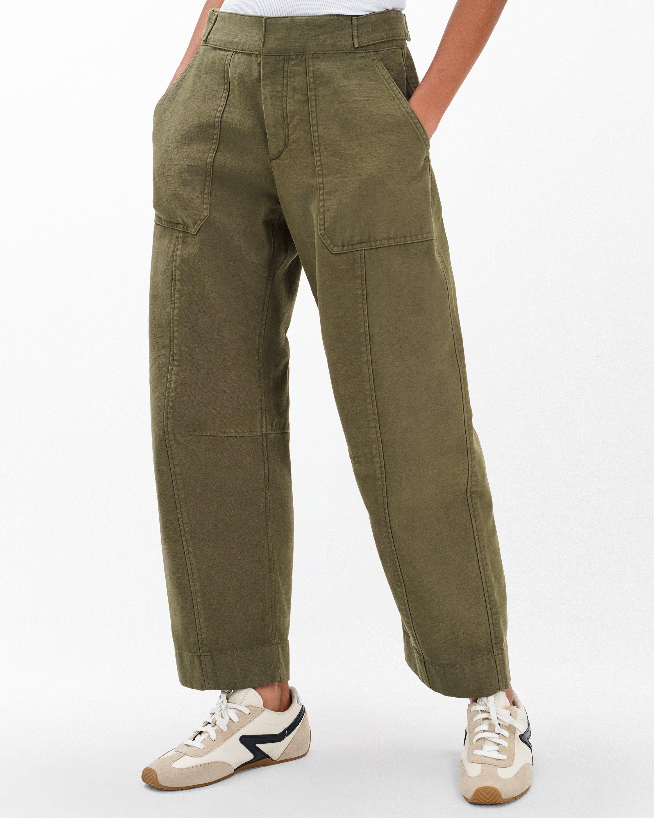 Anita Cropped Cotton Pants - image 4