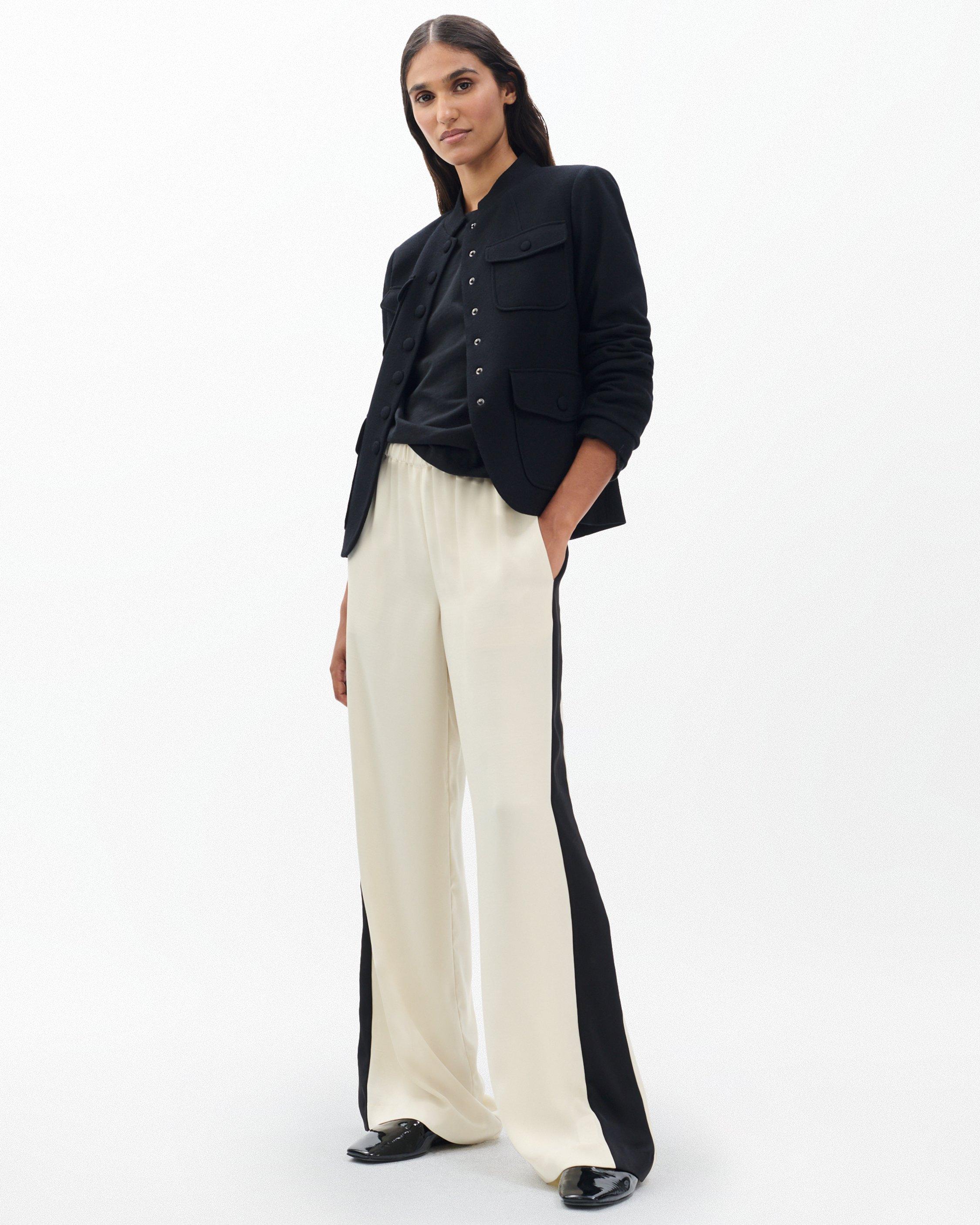 Olivia Striped Pants - Turtledove | rag & bone
