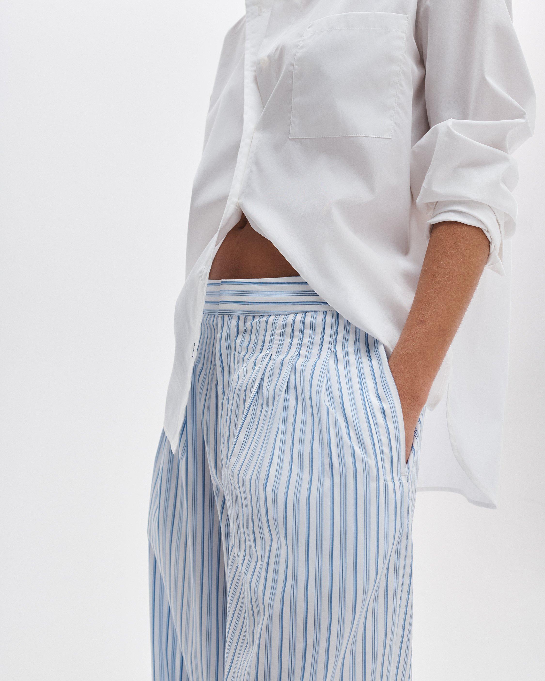 Chappell Striped Poplin Pants - image 4