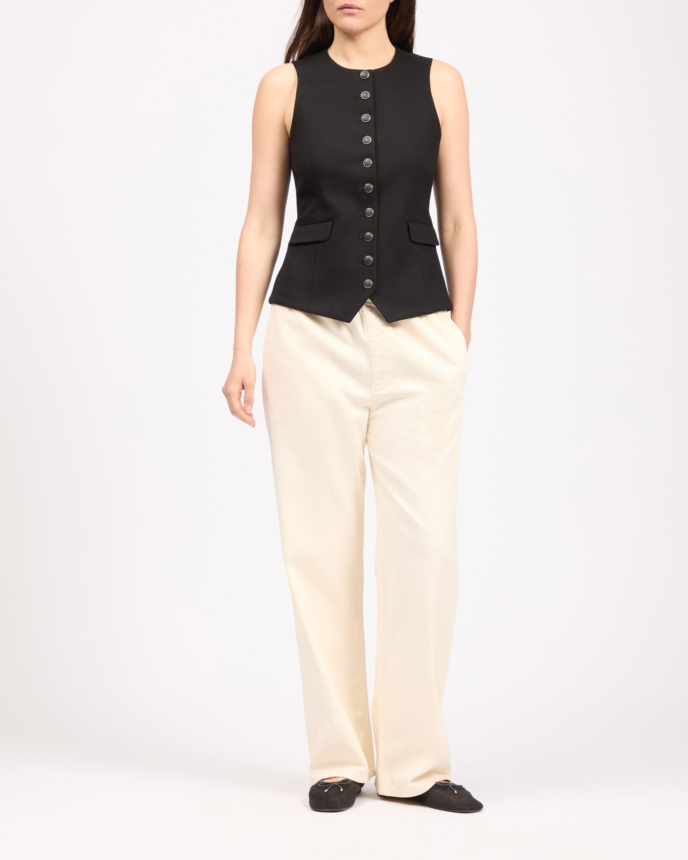 Iris Refine Knit Vest image number 2