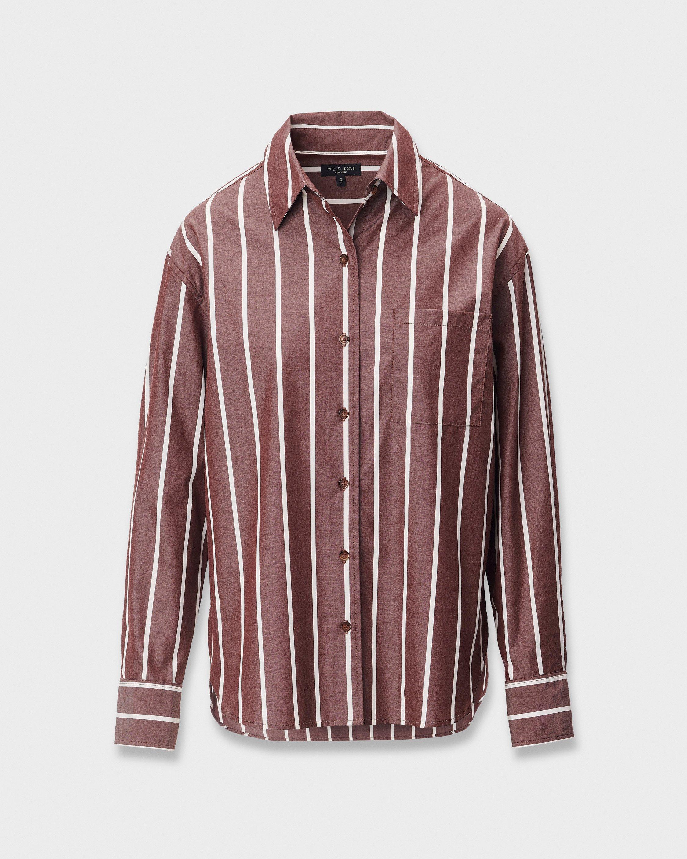 Connie Striped Poplin Shirt image number 2
