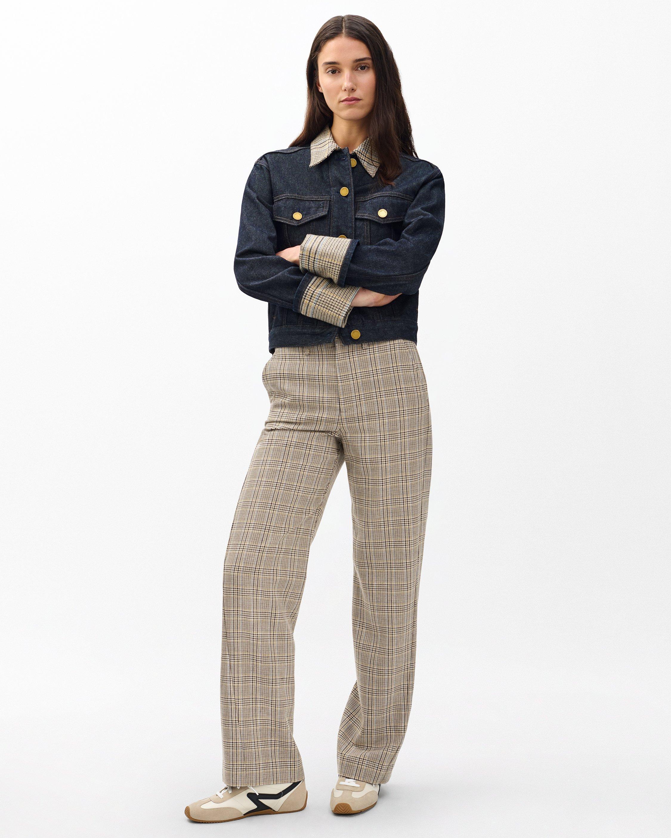 Shea Plaid Pants image number 1