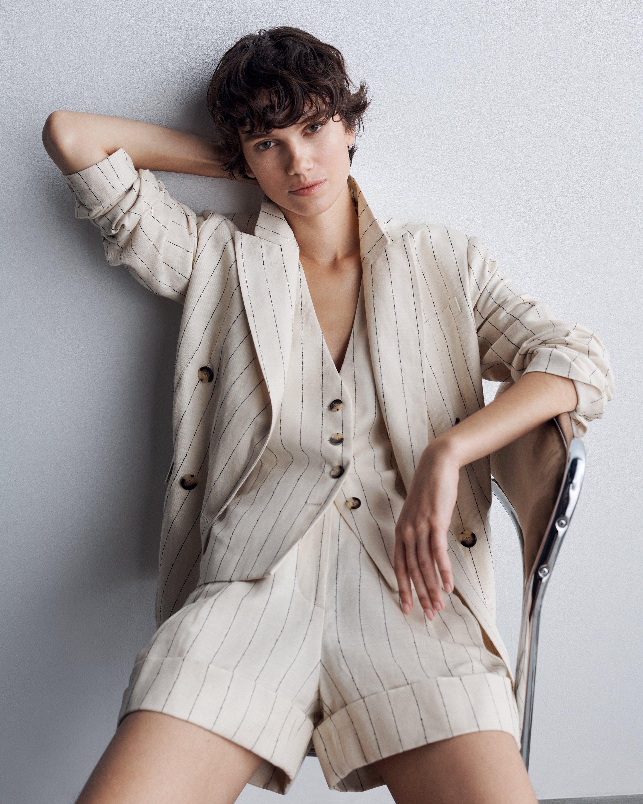Emile Striped Blazer image number 1
