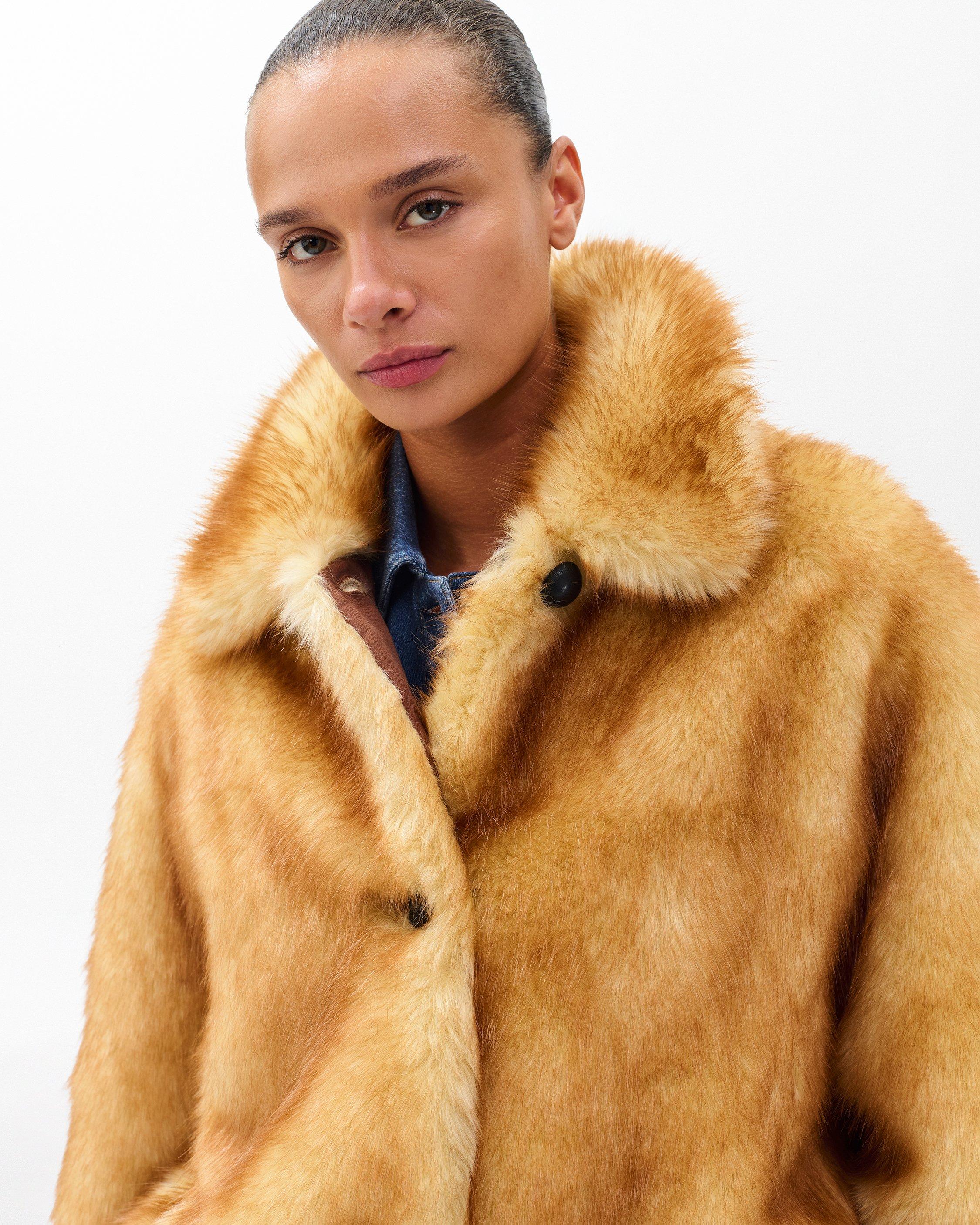 Brenna Faux Fur Jacket image number 1