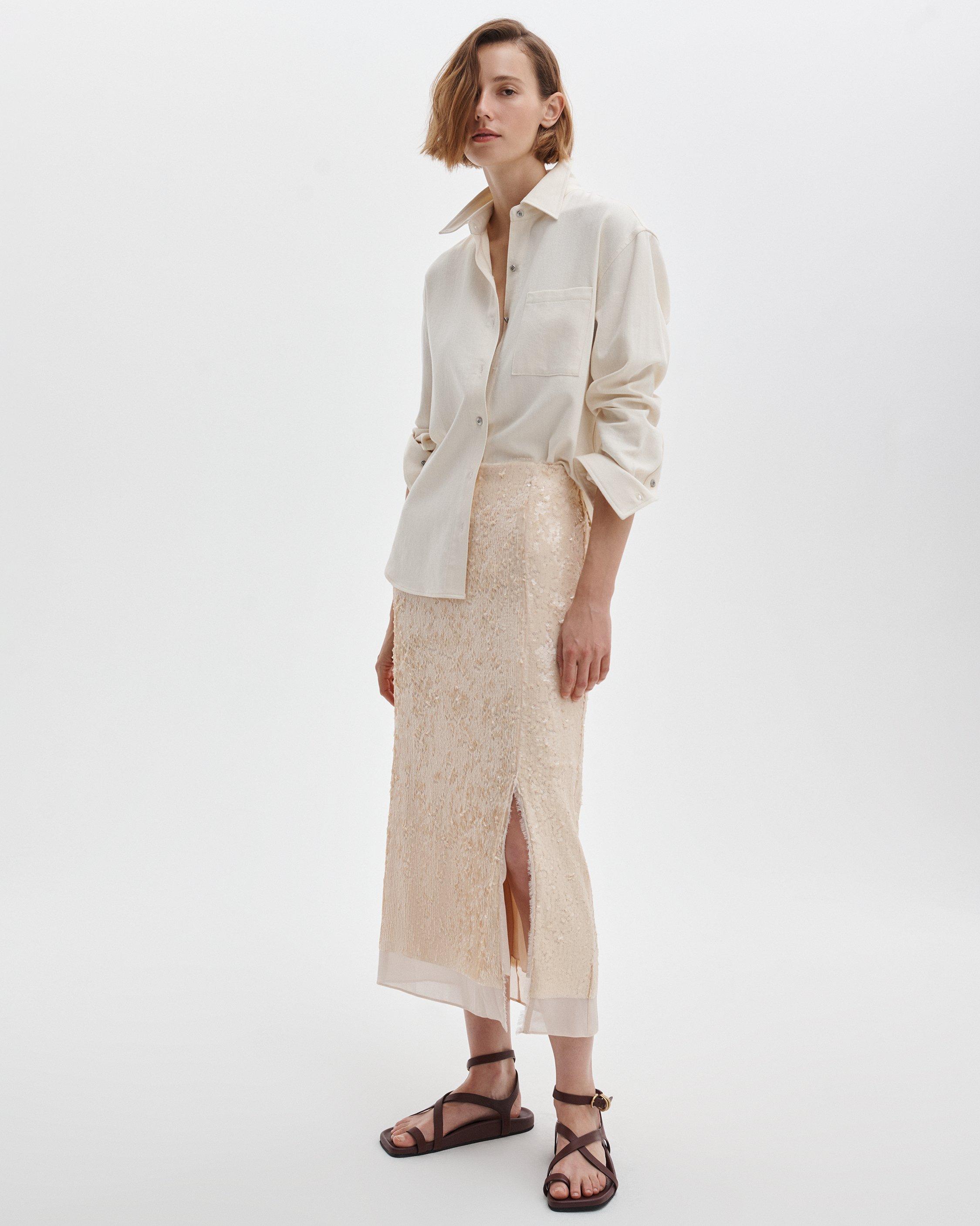 Kali Sequin Midi Skirt image number 1