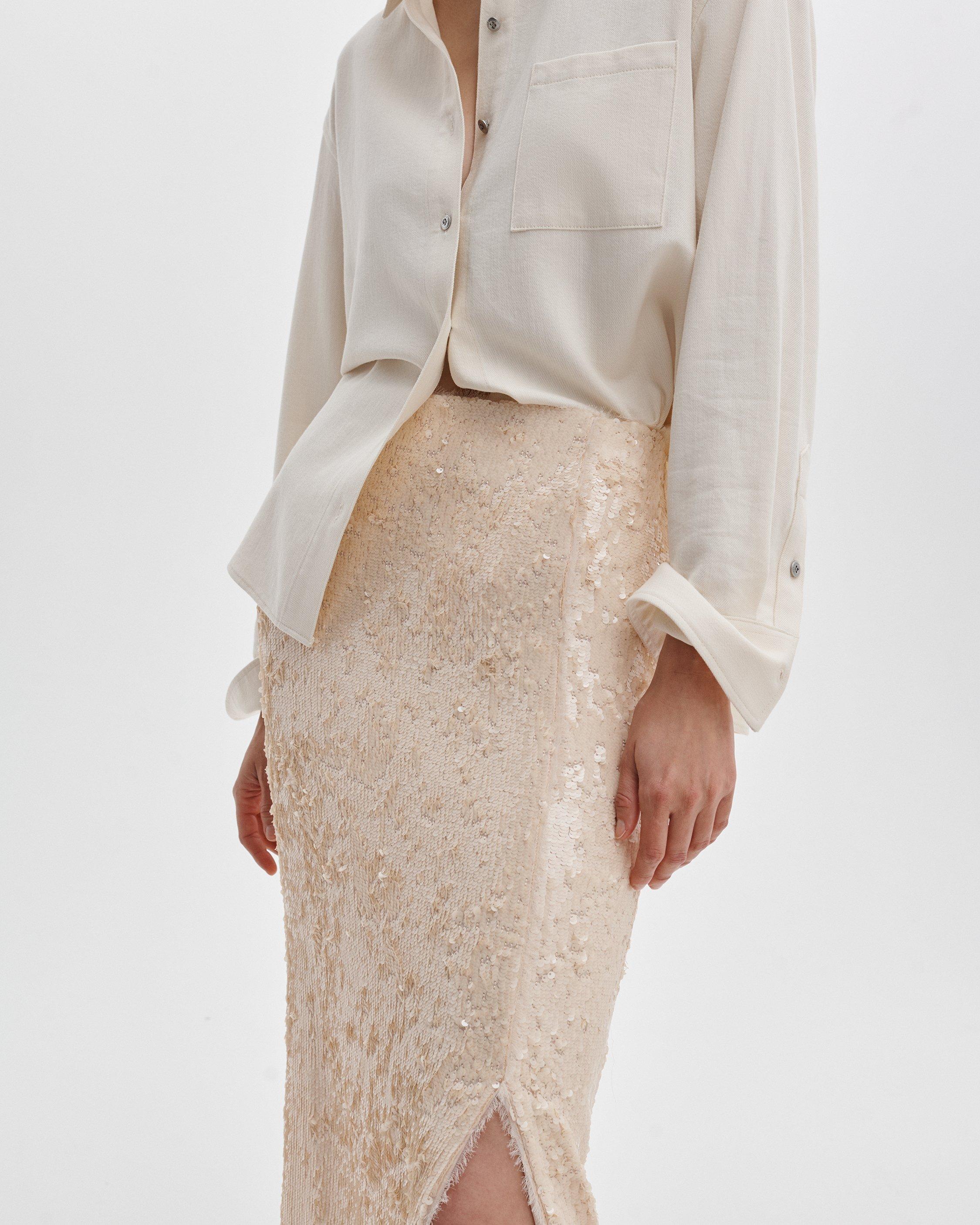 Kali Sequin Midi Skirt - image 4