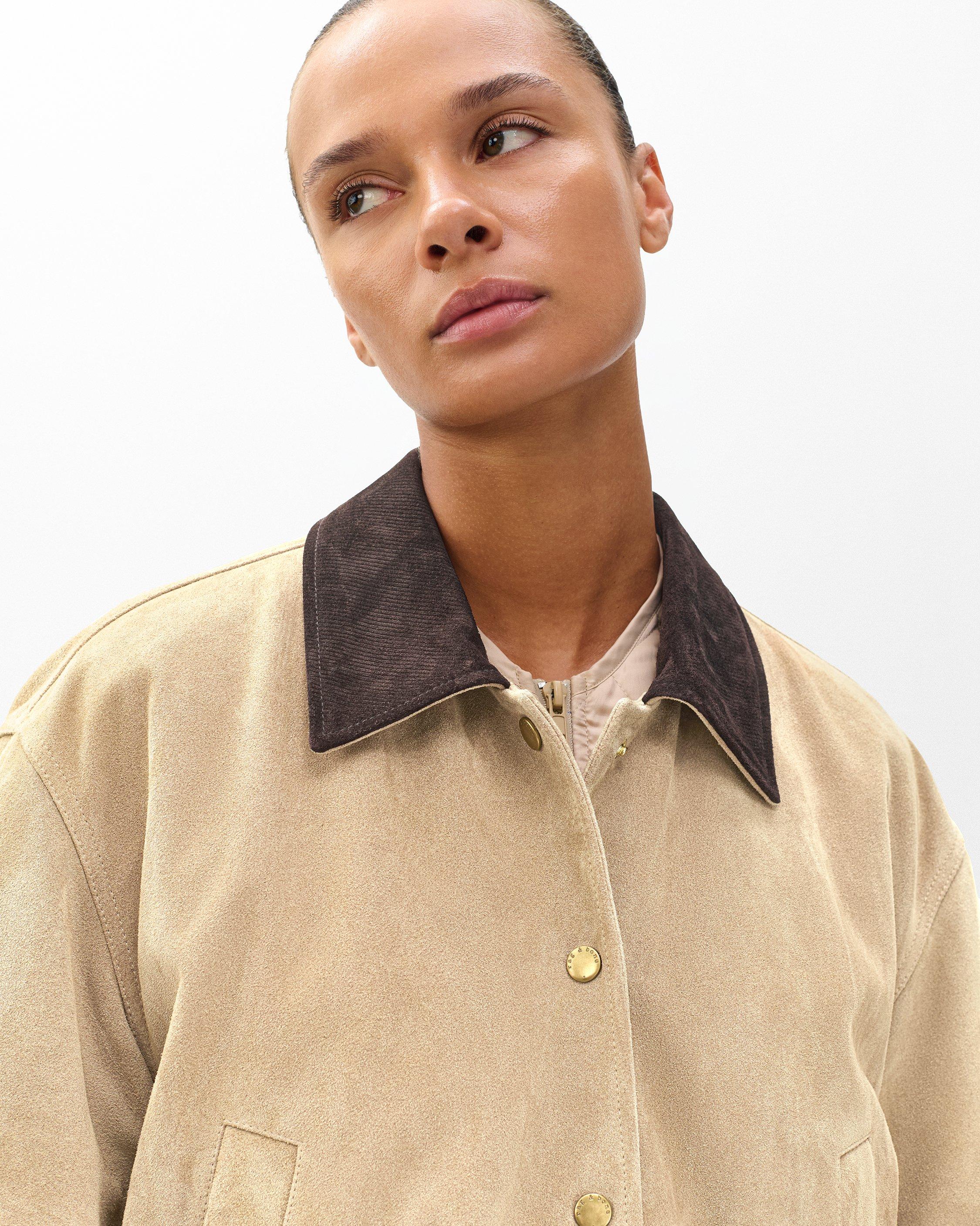 Cassidy Calf Suede Jacket image number 5