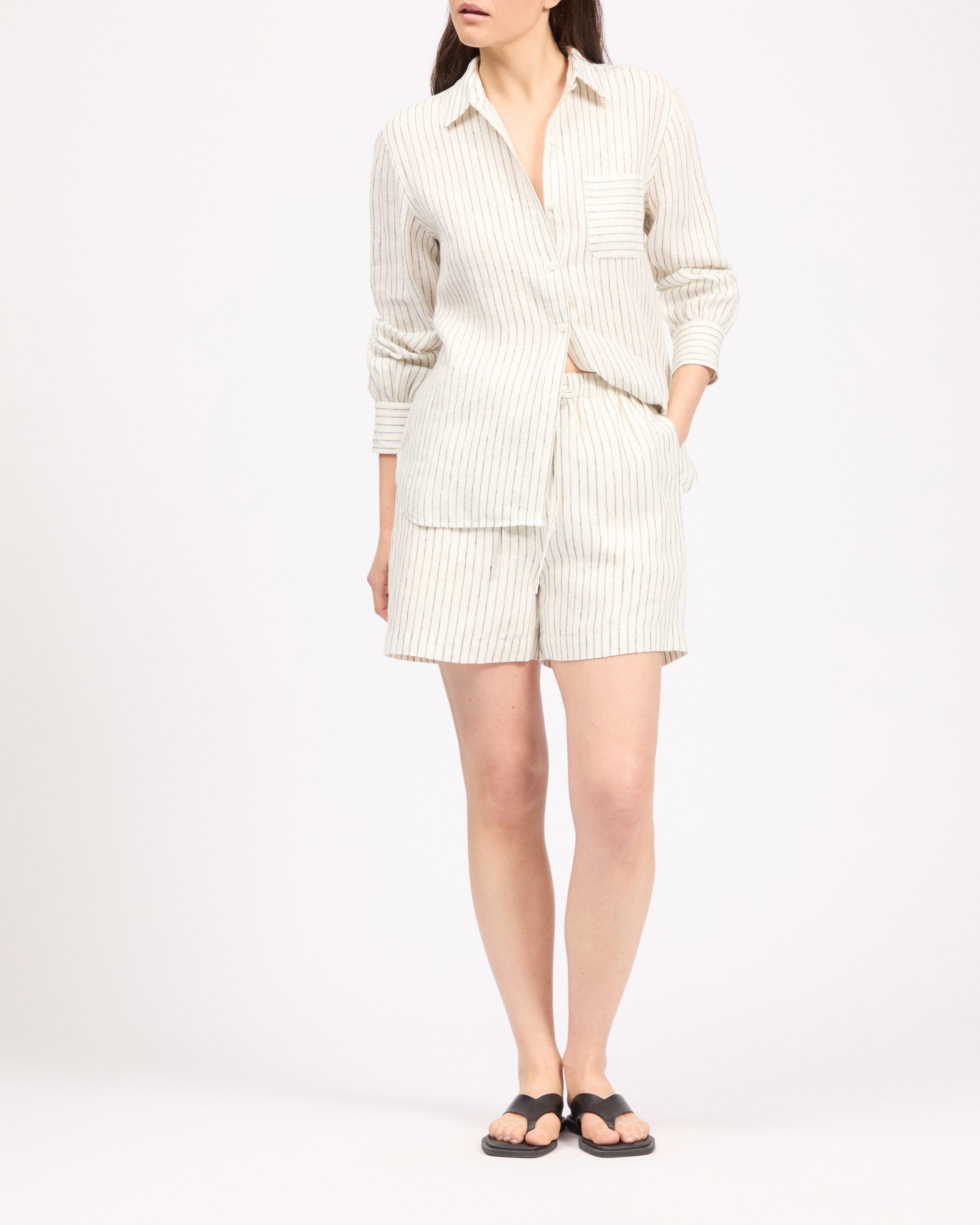 Max Striped Linen Shirt image number 1