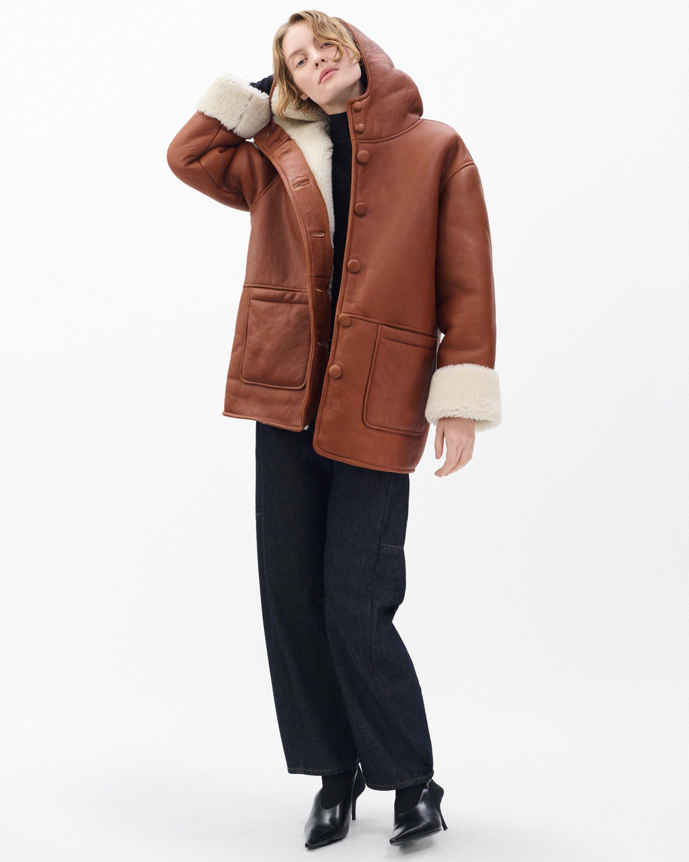 Jackie Shearling Coat image number 1