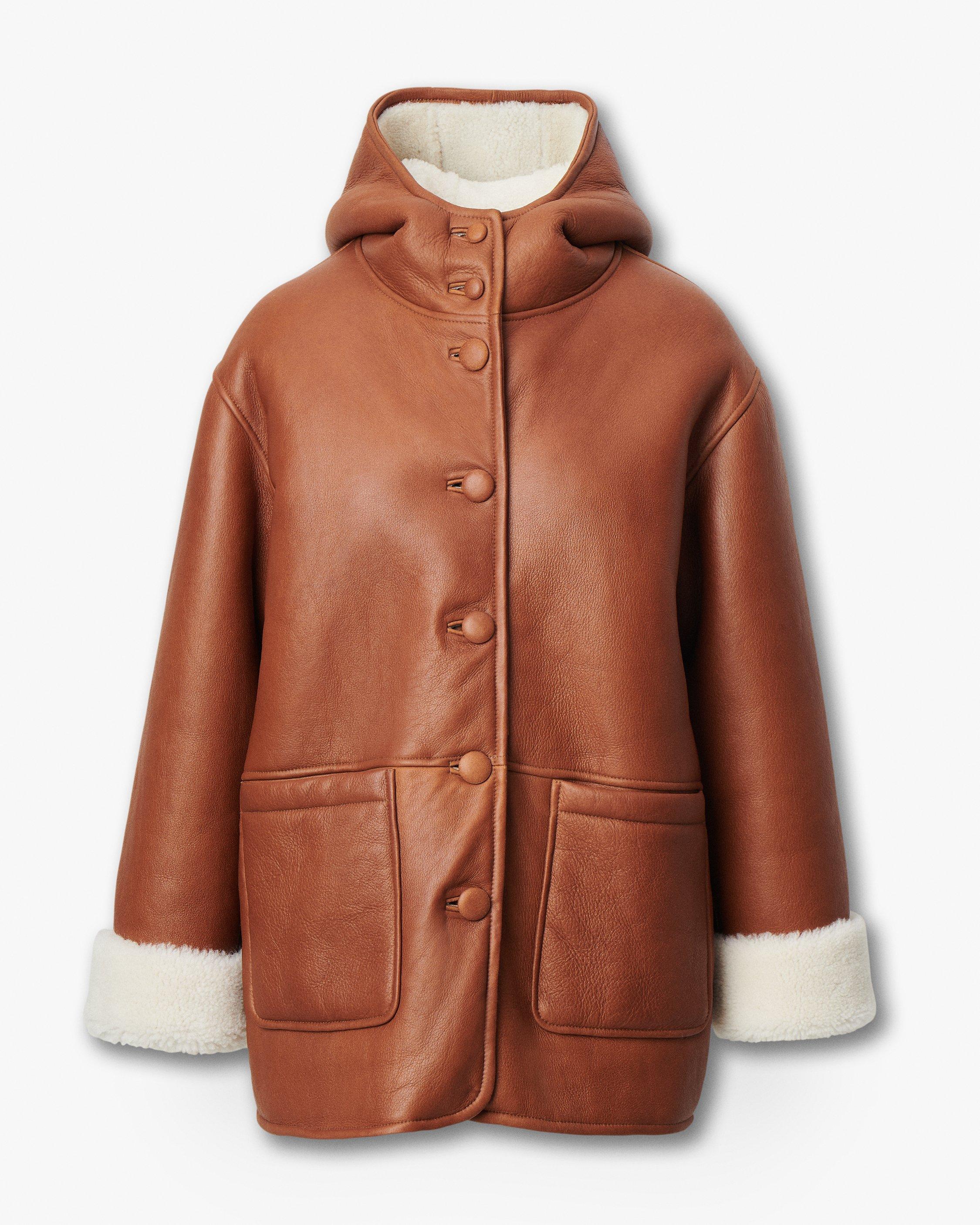 Jackie Shearling Coat - image 2