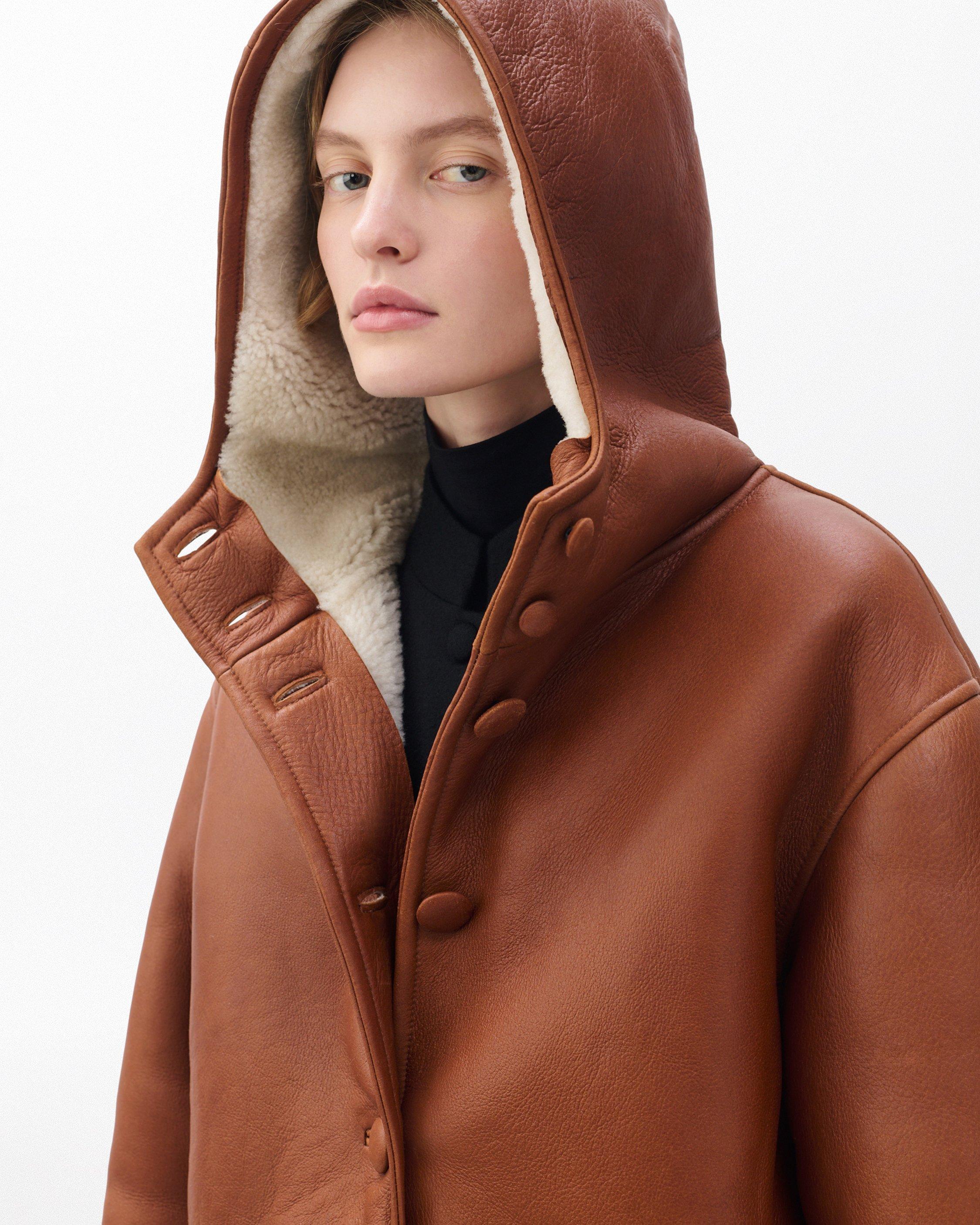 Jackie Shearling Coat - image 3