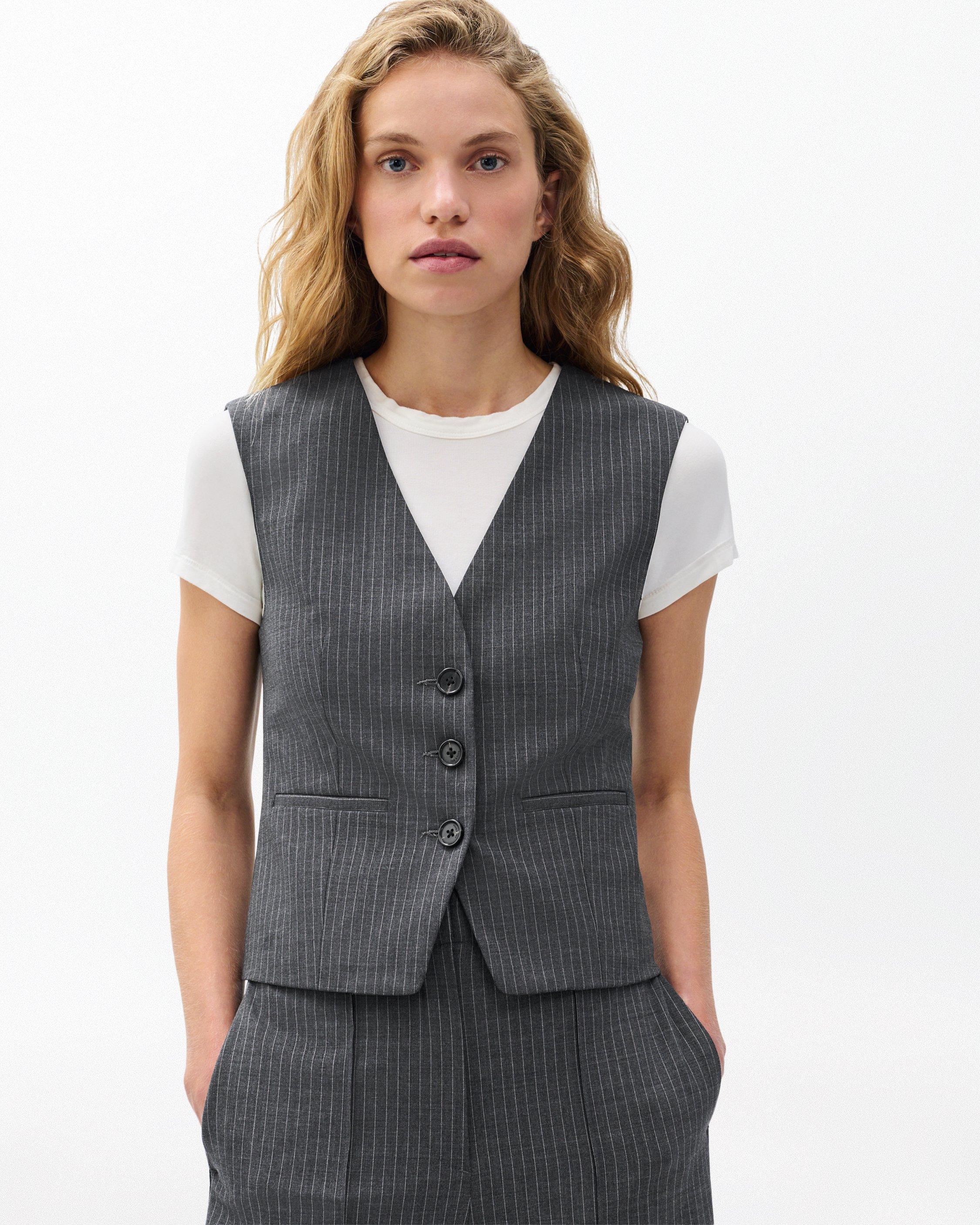 Jennifer Striped Two-in-One Blazer - image 4