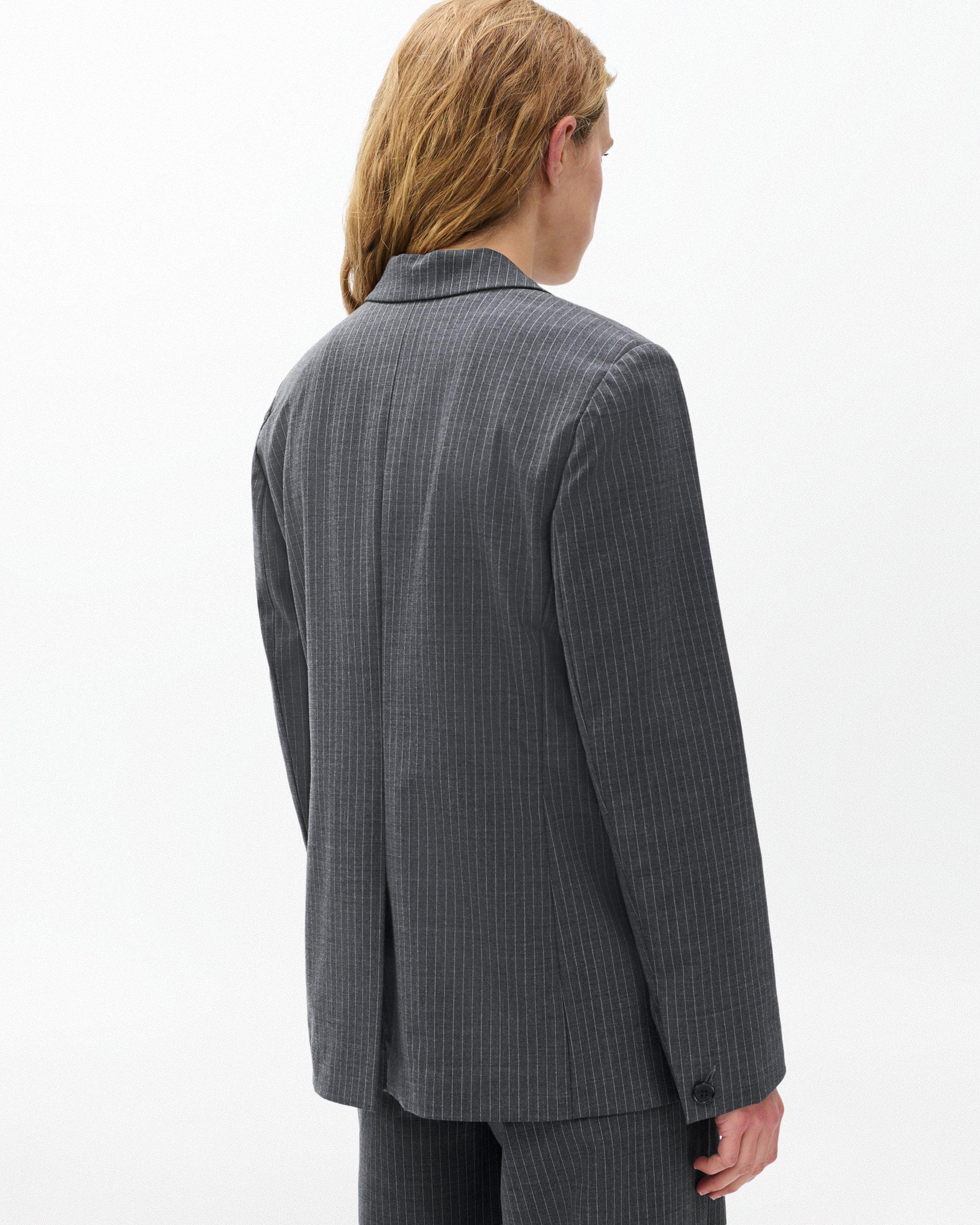 Jennifer Striped Two-in-One Blazer image number 6