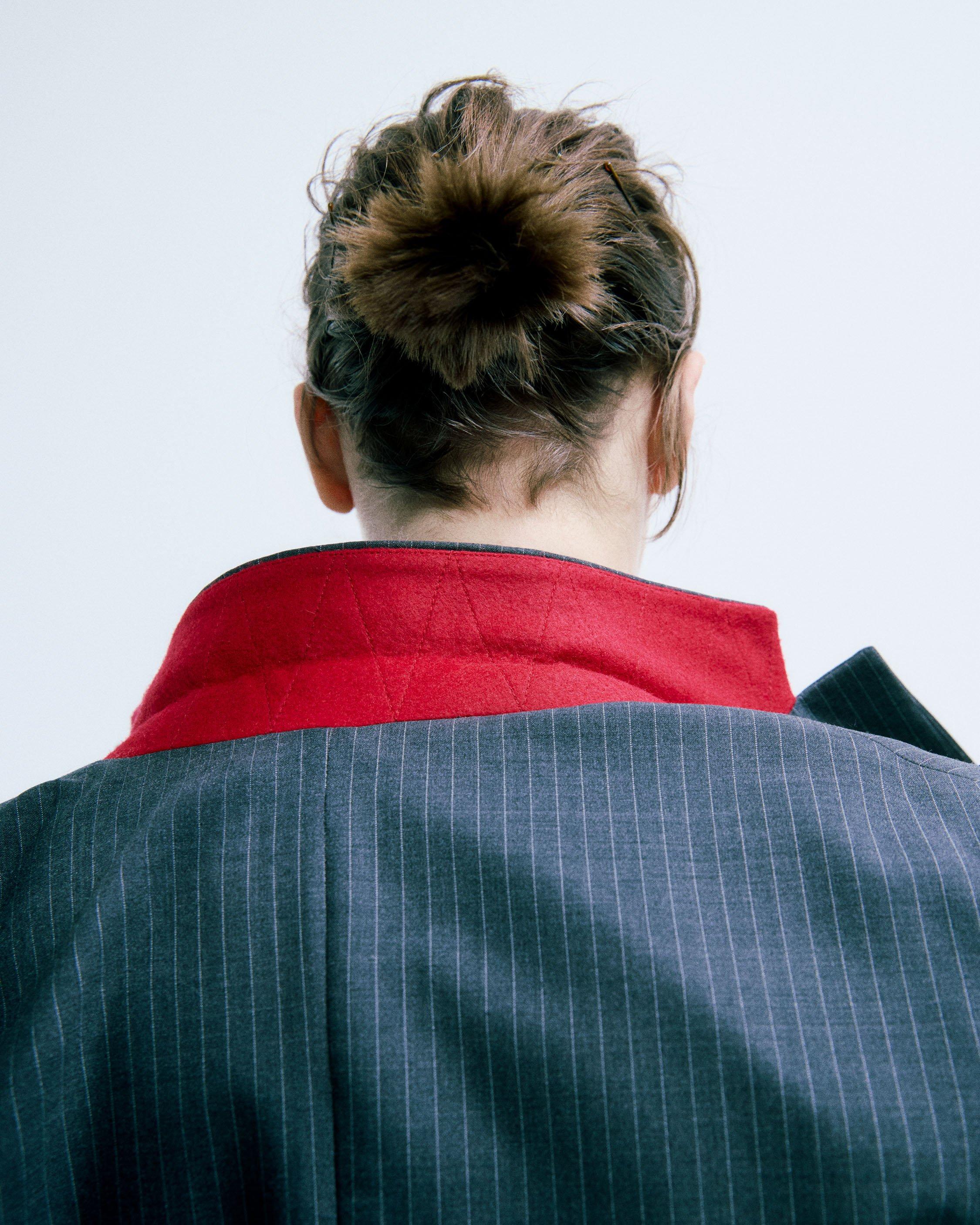 Jennifer Striped Two-in-One Blazer image number 7