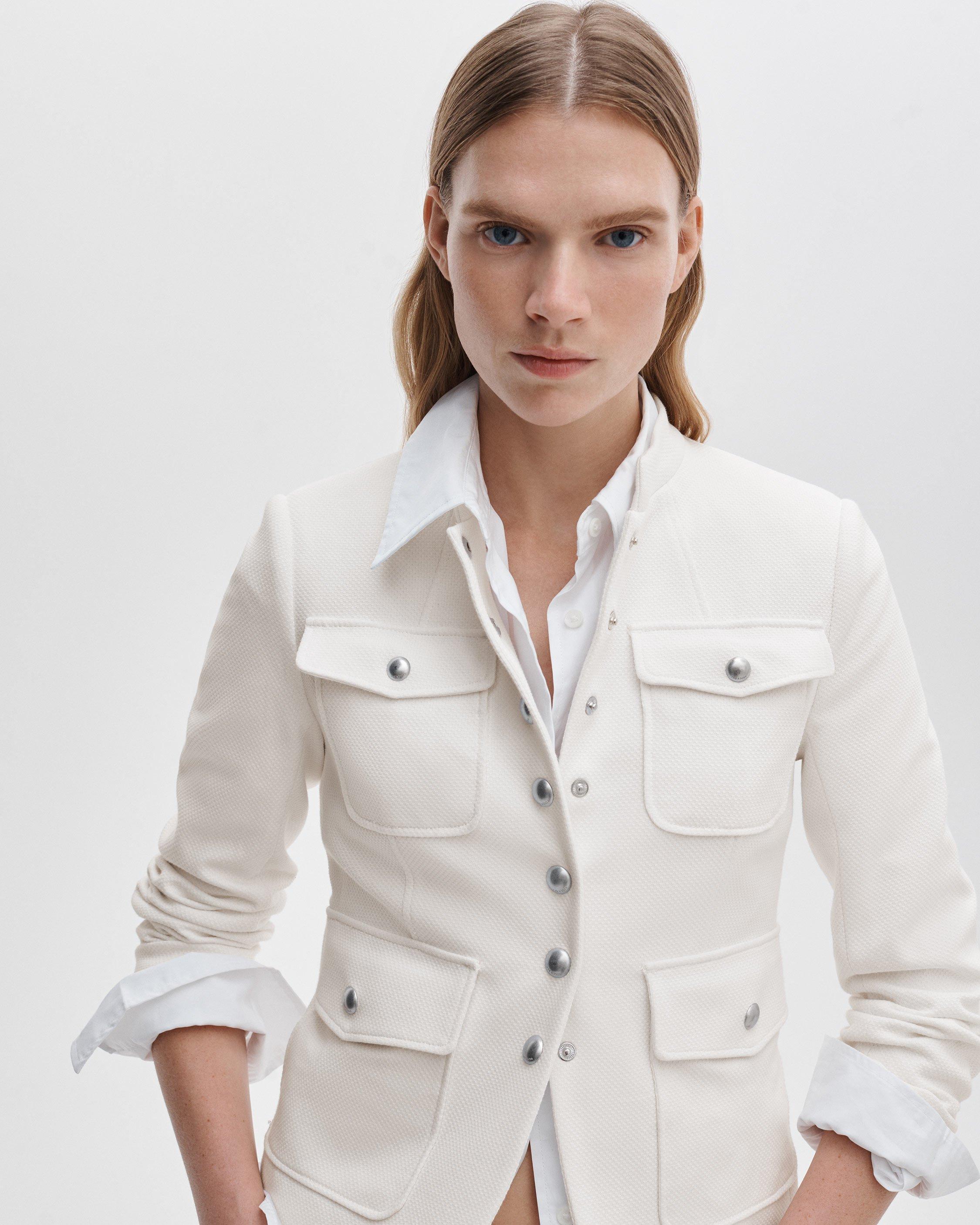 Mercer Italian Textured Knit Blazer image number 1