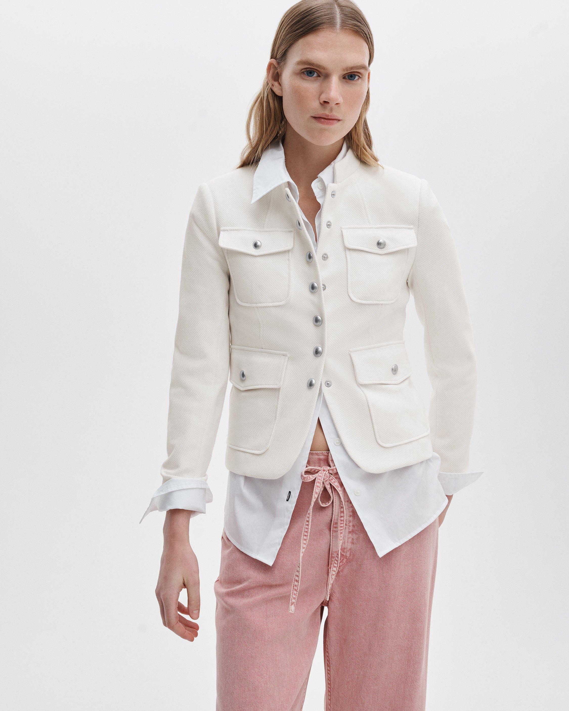 Mercer Italian Textured Knit Blazer - image 4
