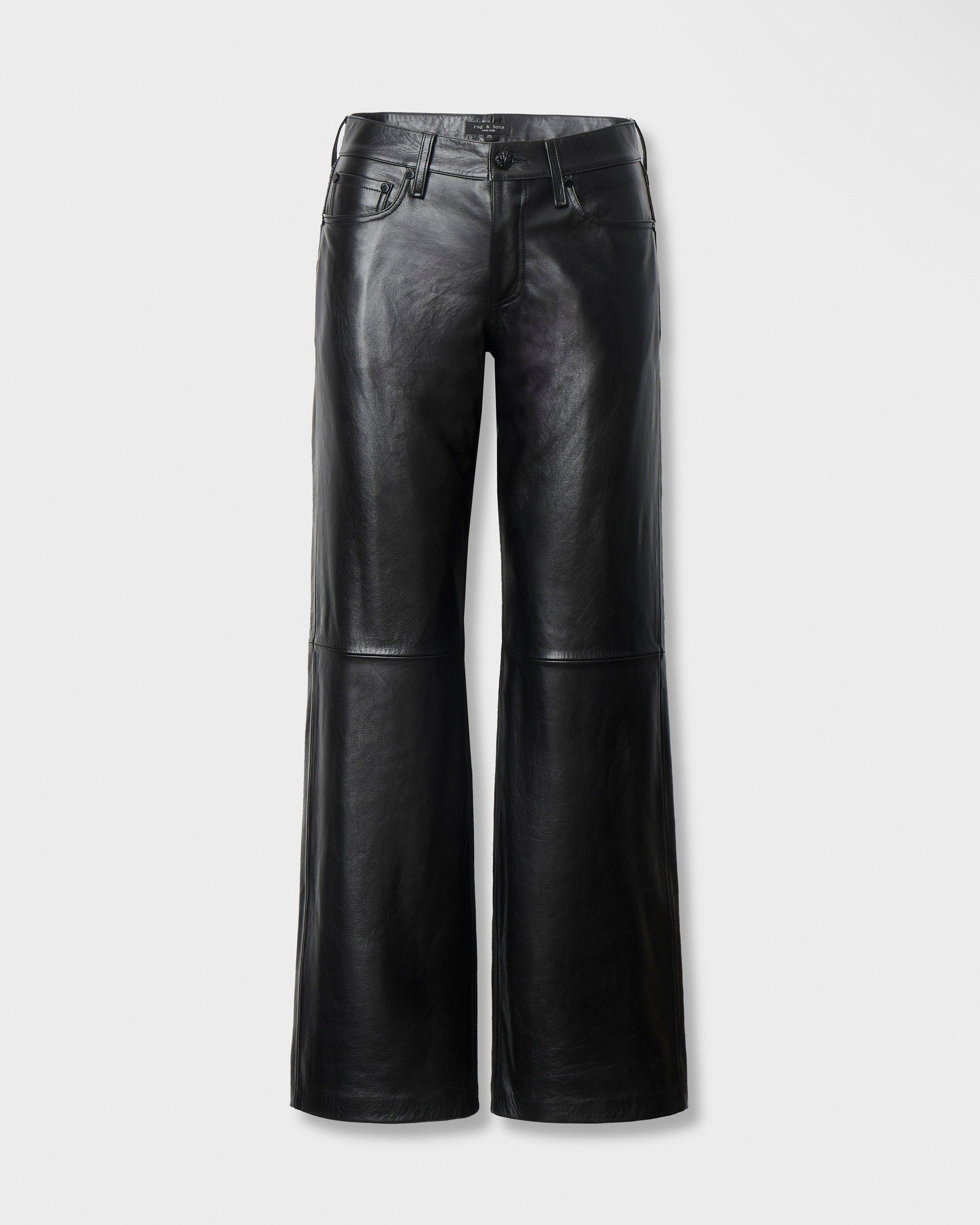Saige Leather Pants - image 2