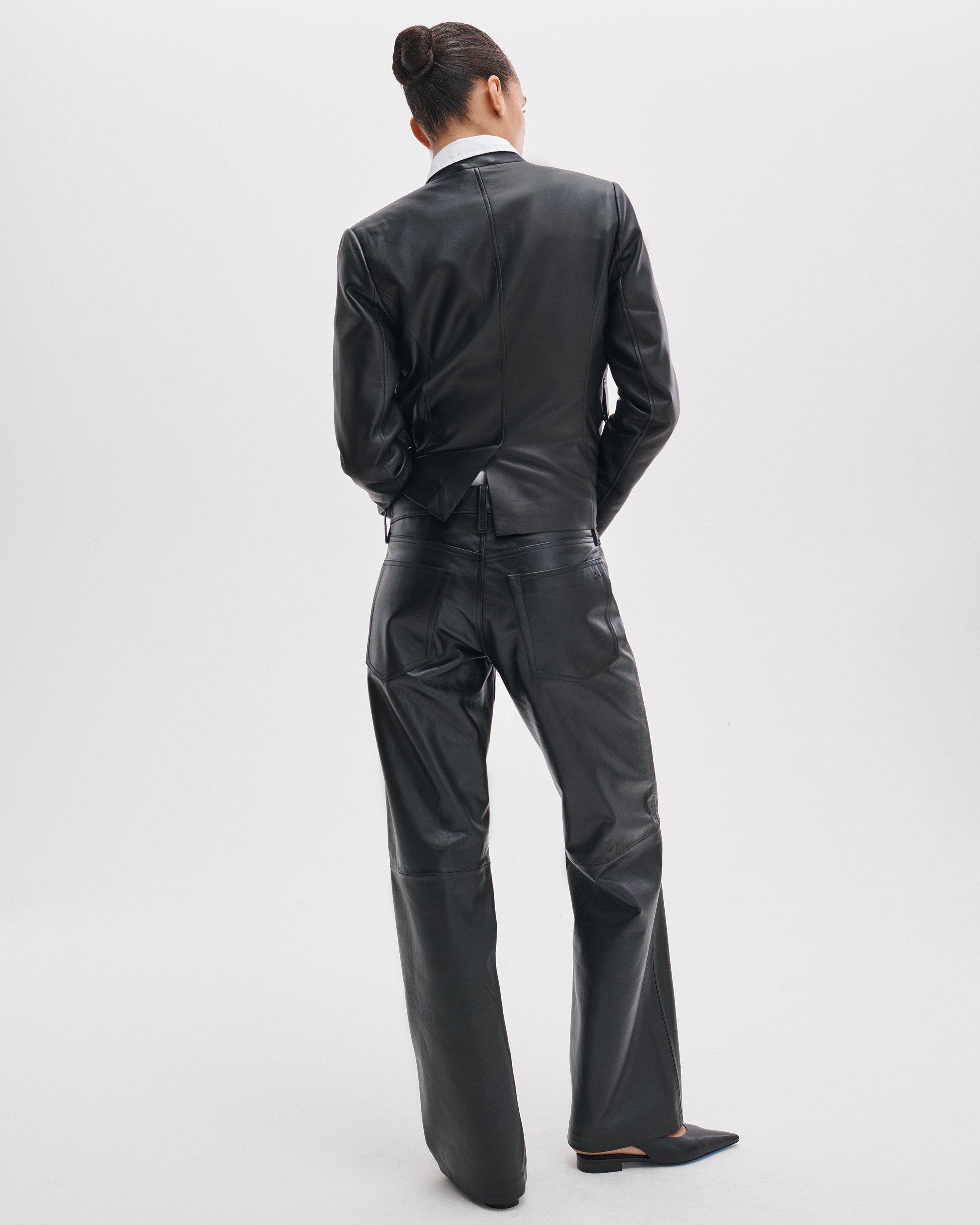 Saige Leather Pants - image 5
