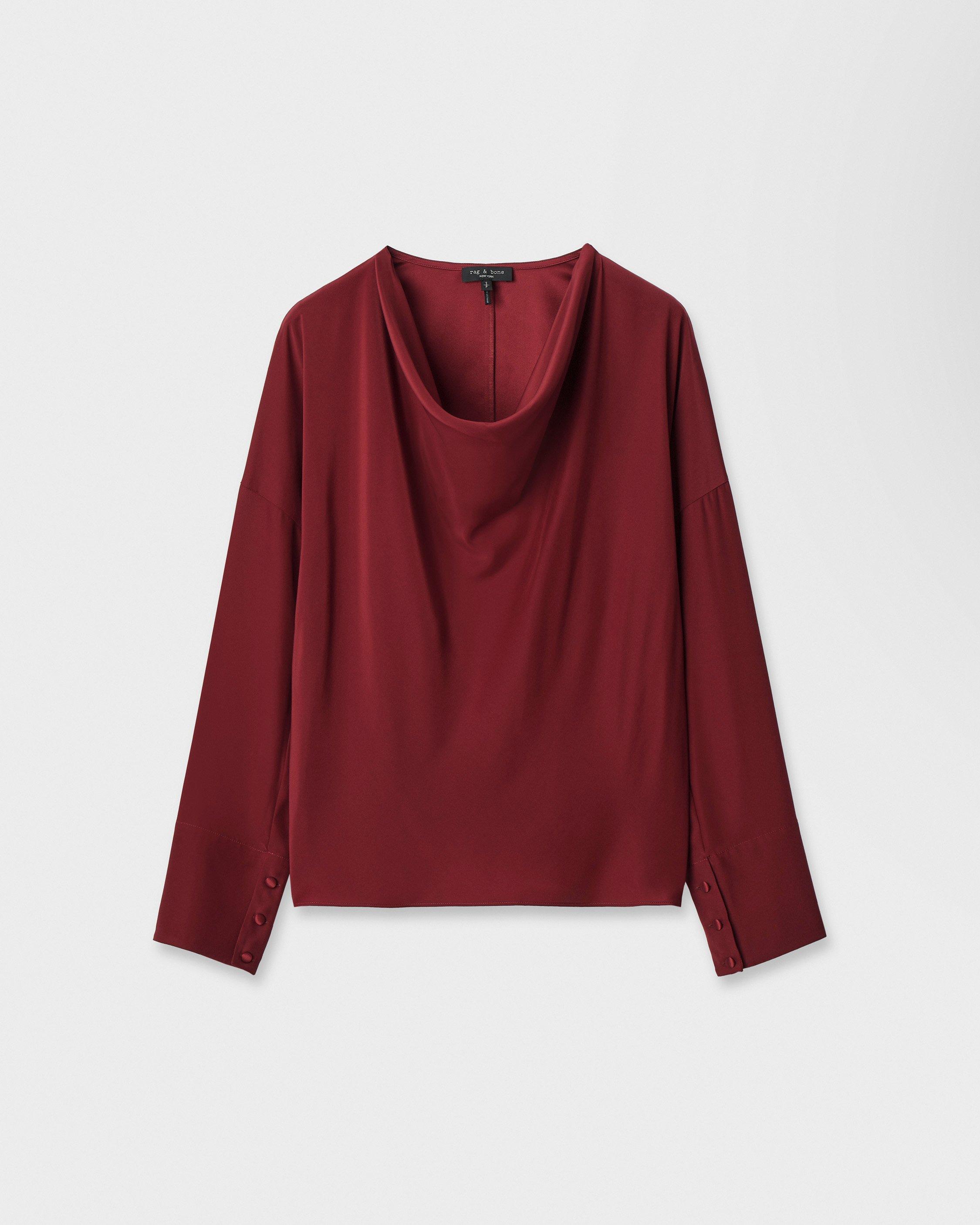 Vinnie Silk Blouse image number 2