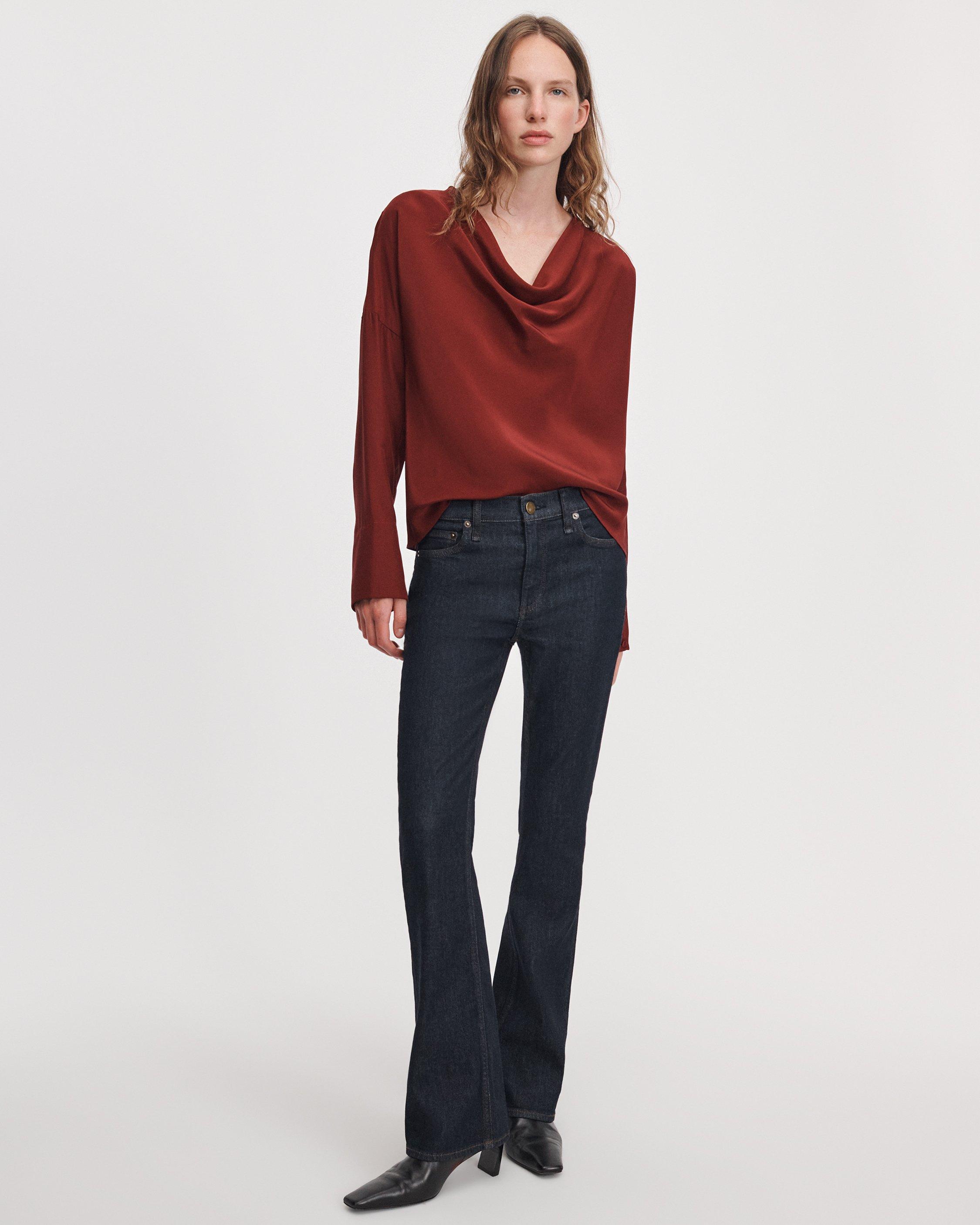 Vinnie Silk Blouse image number 3