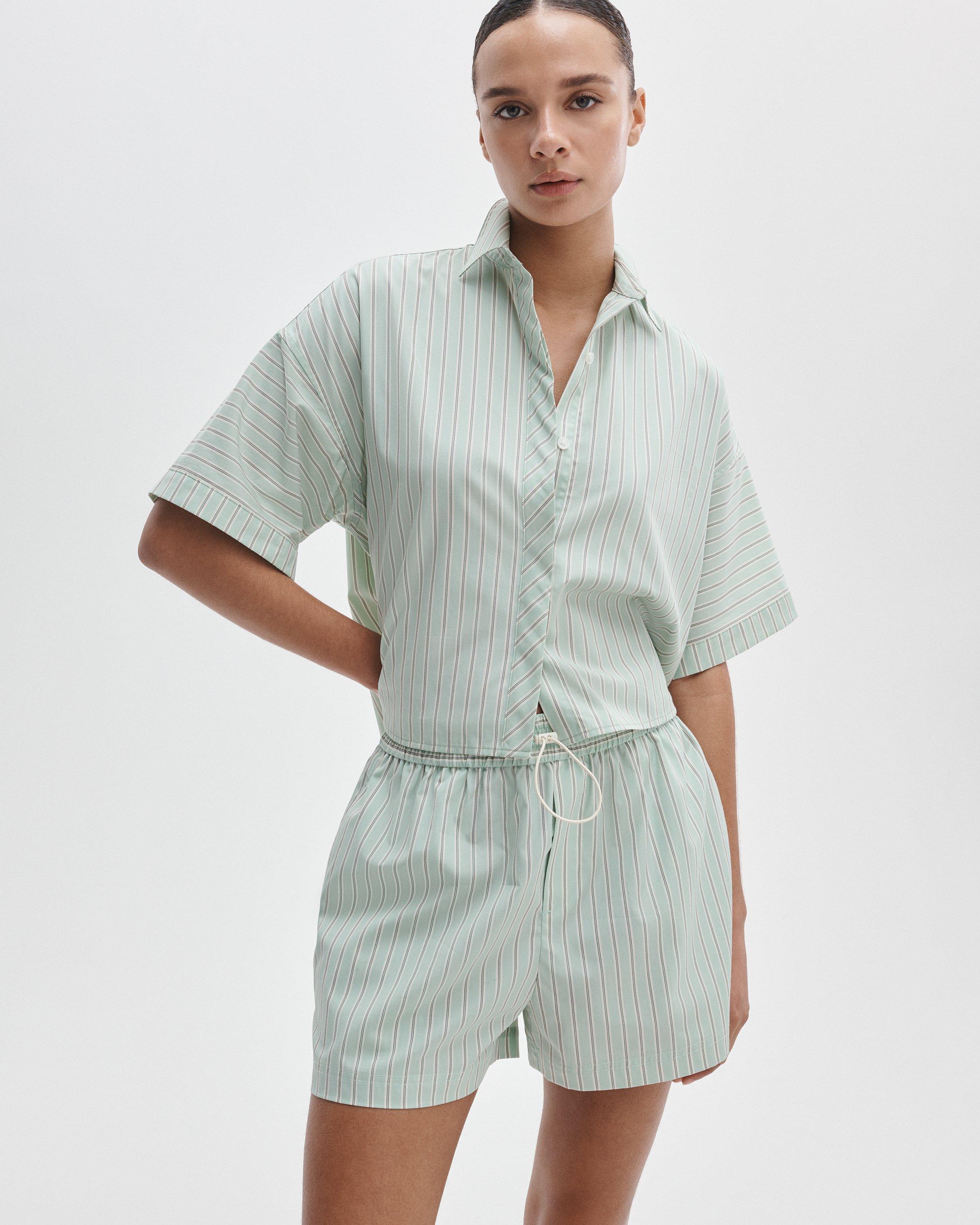 Marin Short-Sleeve Striped Shirt image number 1